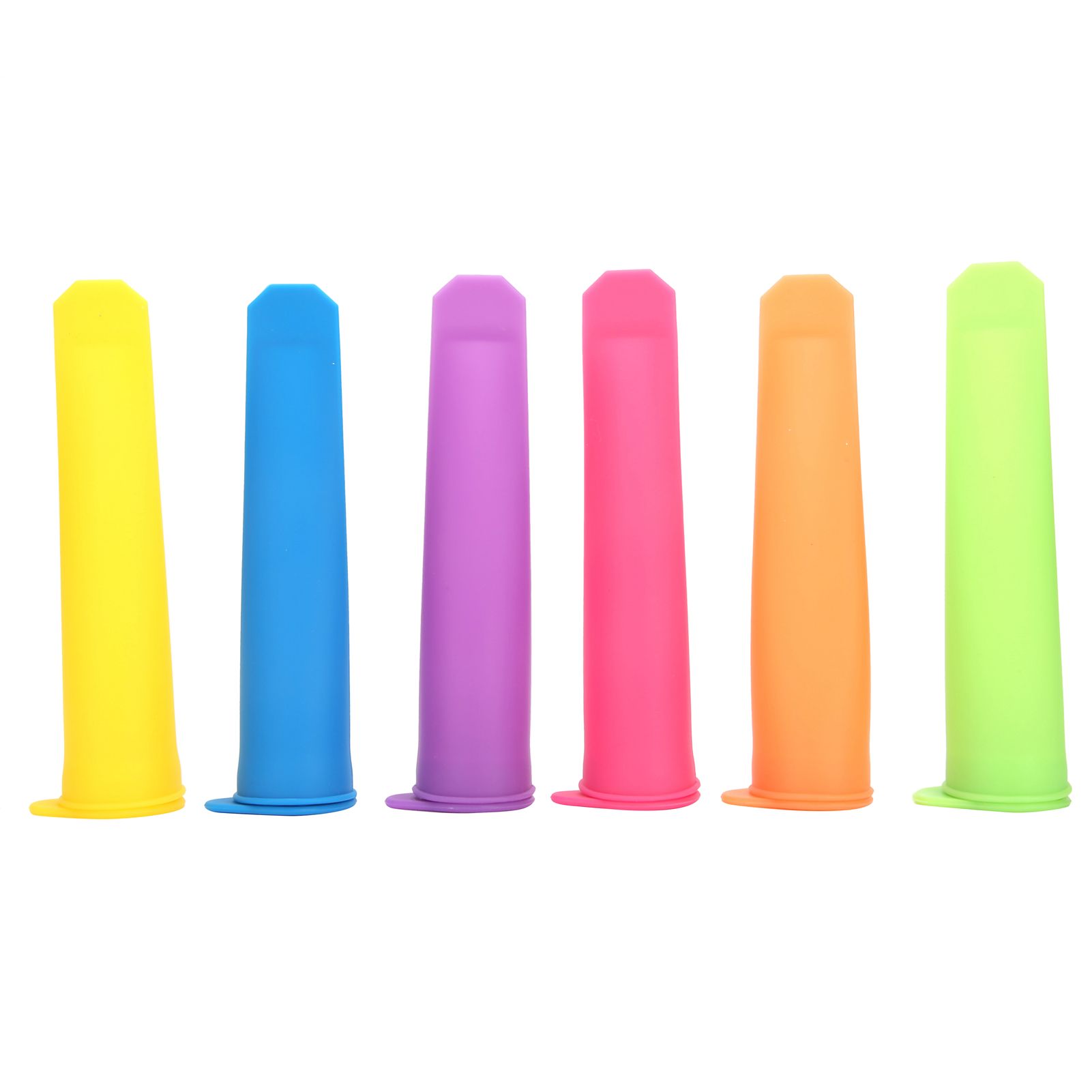 6Pcs Silicone Ice Cream Mold Reusable DIY Ice Bar Maker Mould with Lid for Kid view 6