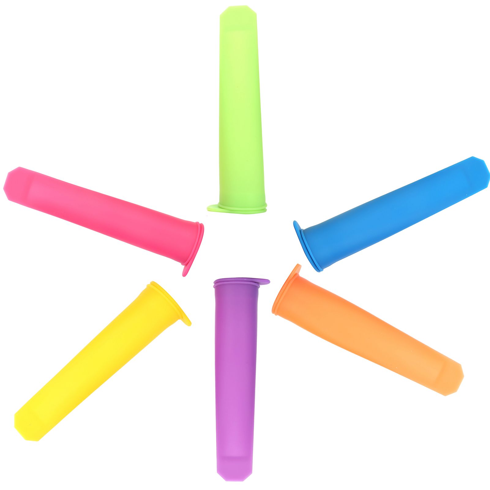 6Pcs Silicone Ice Cream Mold Reusable DIY Ice Bar Maker Mould with Lid for Kid view 7