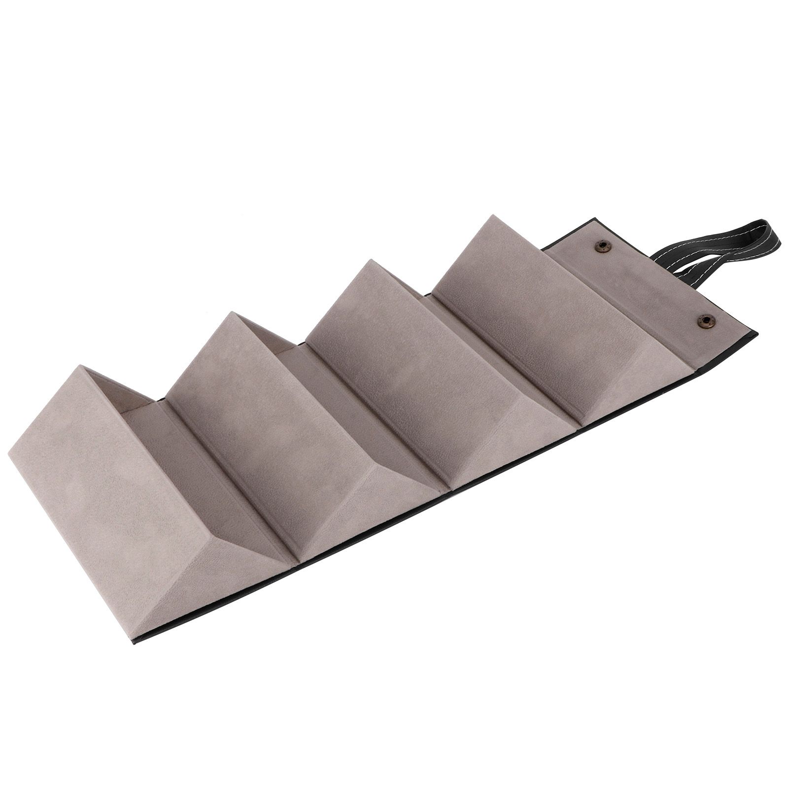 4‑Slot Travel Sunglasses Organizer Collector Eyeglasses Storage Case Box view 3
