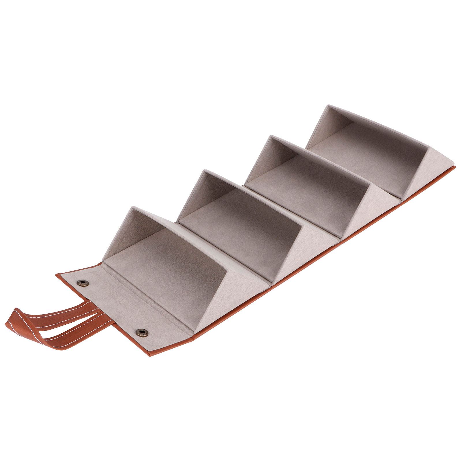 4‑Slot Travel Sunglasses Organizer Collector Eyeglasses Storage Case Box view 7