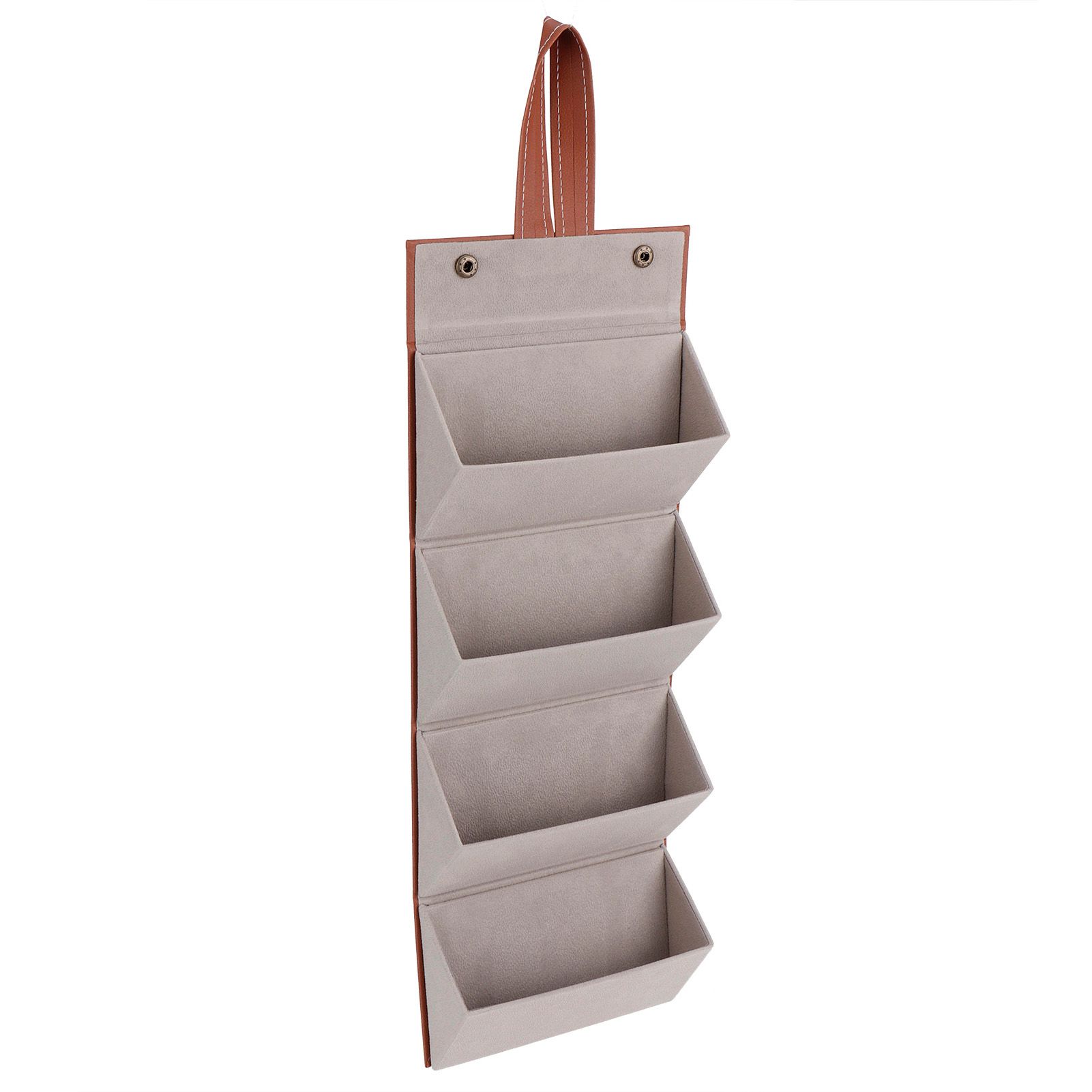 4‑Slot Travel Sunglasses Organizer Collector Eyeglasses Storage Case Box view 8