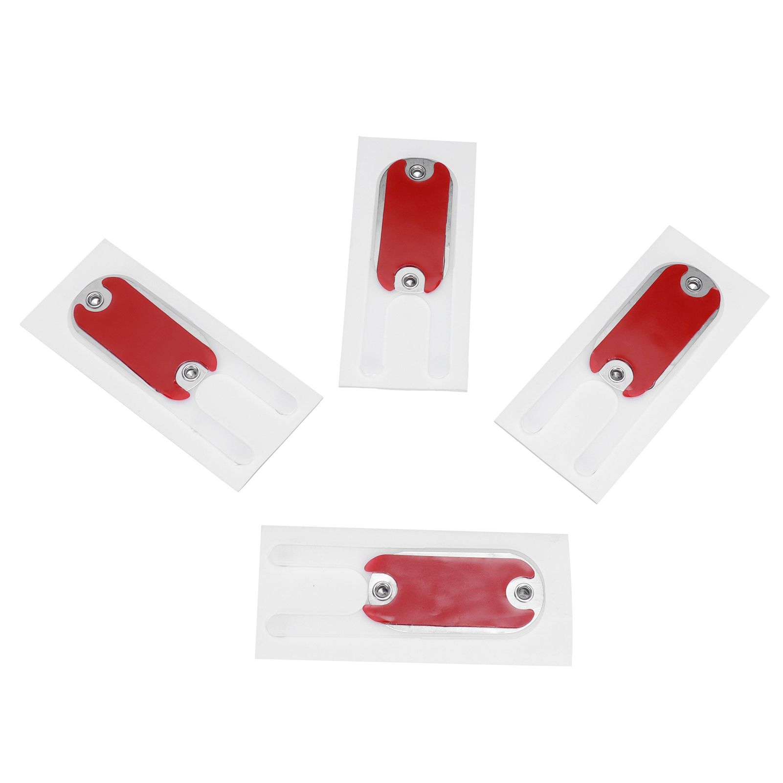 4Pcs SelfAdhesive Aluminum Alloy Wind Block Sliding Window Windshield and view 8