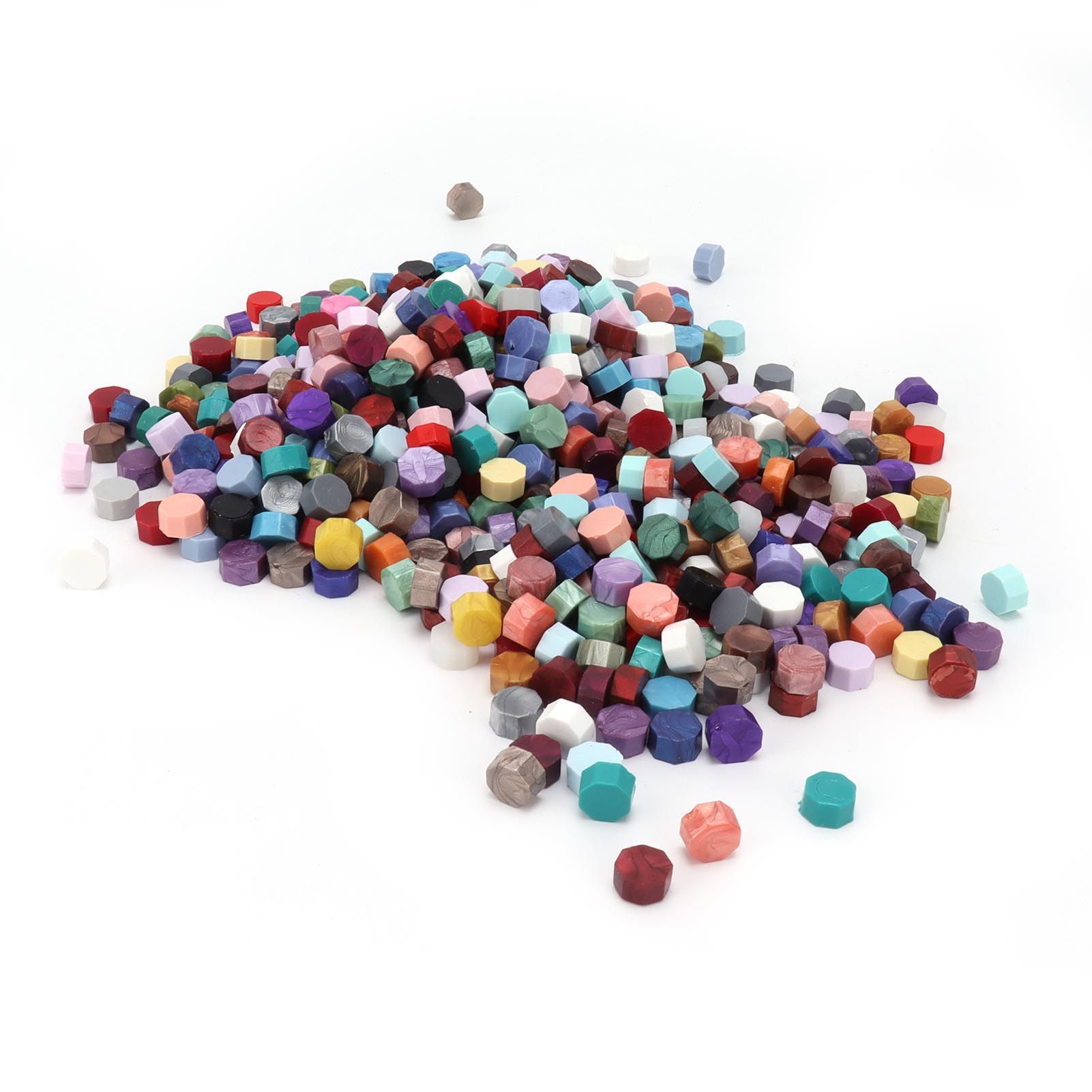 1450Pcs Seal Stamp Wax Colorful Octagonal Sealing Wax Beads for Envelopes view 5