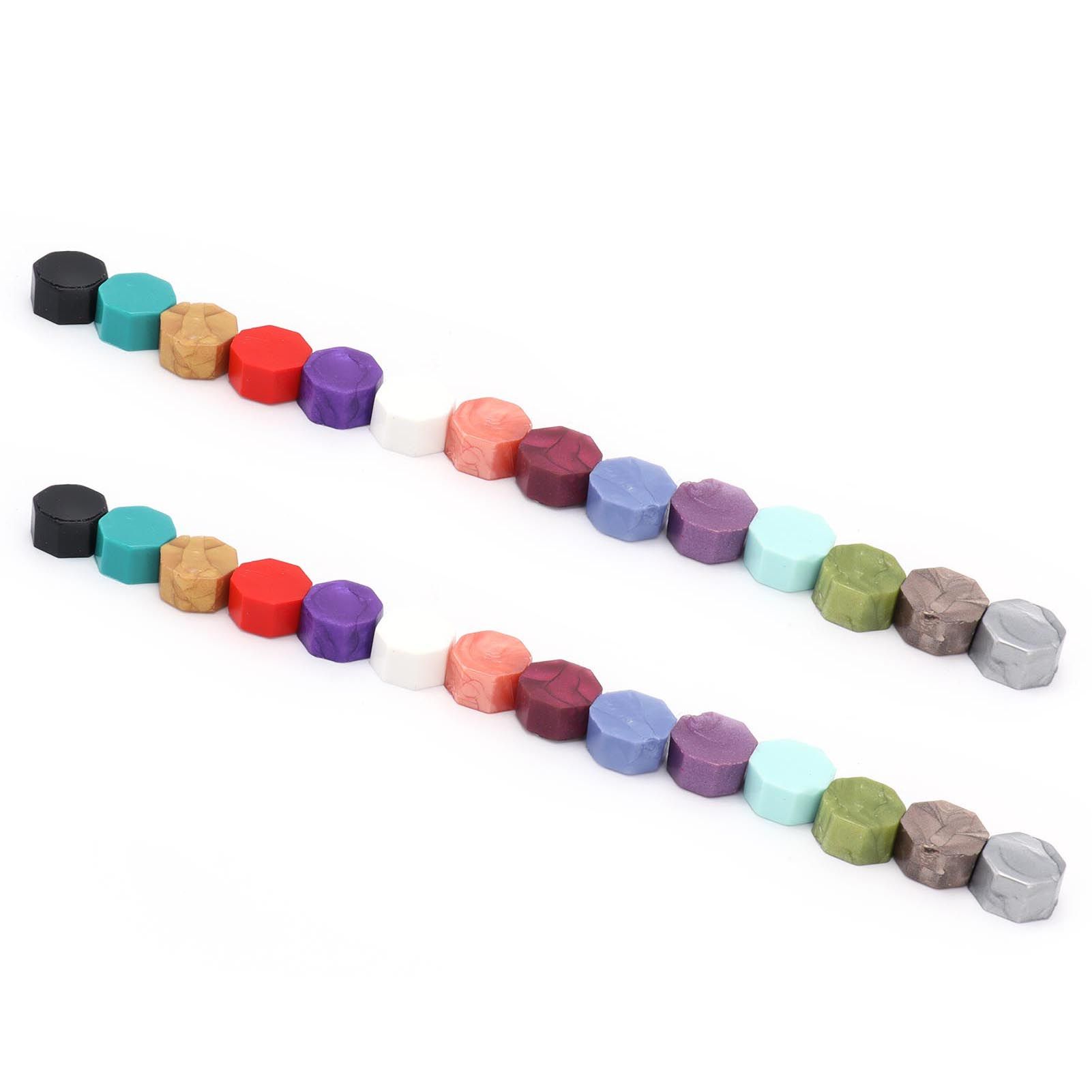 1450Pcs Seal Stamp Wax Colorful Octagonal Sealing Wax Beads for Envelopes view 8