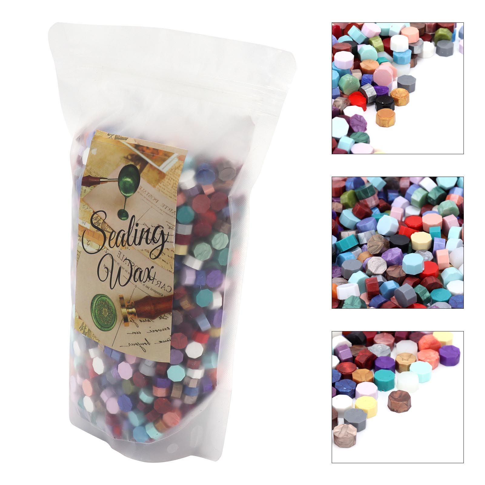 1450Pcs Seal Stamp Wax Colorful Octagonal Sealing Wax Beads for Envelopes view 10