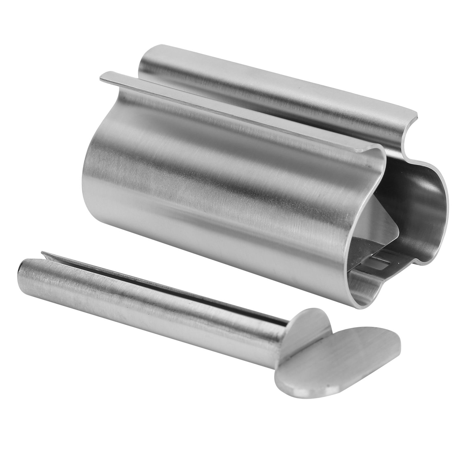 Stainless Steel Toothpaste Squeezer Dispenser Toothpaste Tube Holder for view 2