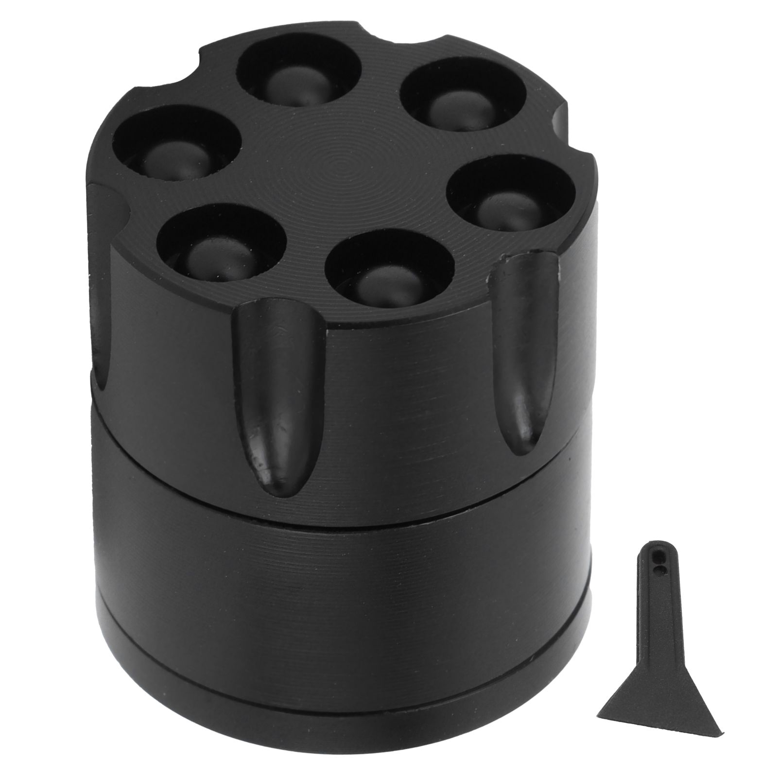 Mini Innovative Shape Smoke Grinder Compact Lightweight Herbal Crusher view 2