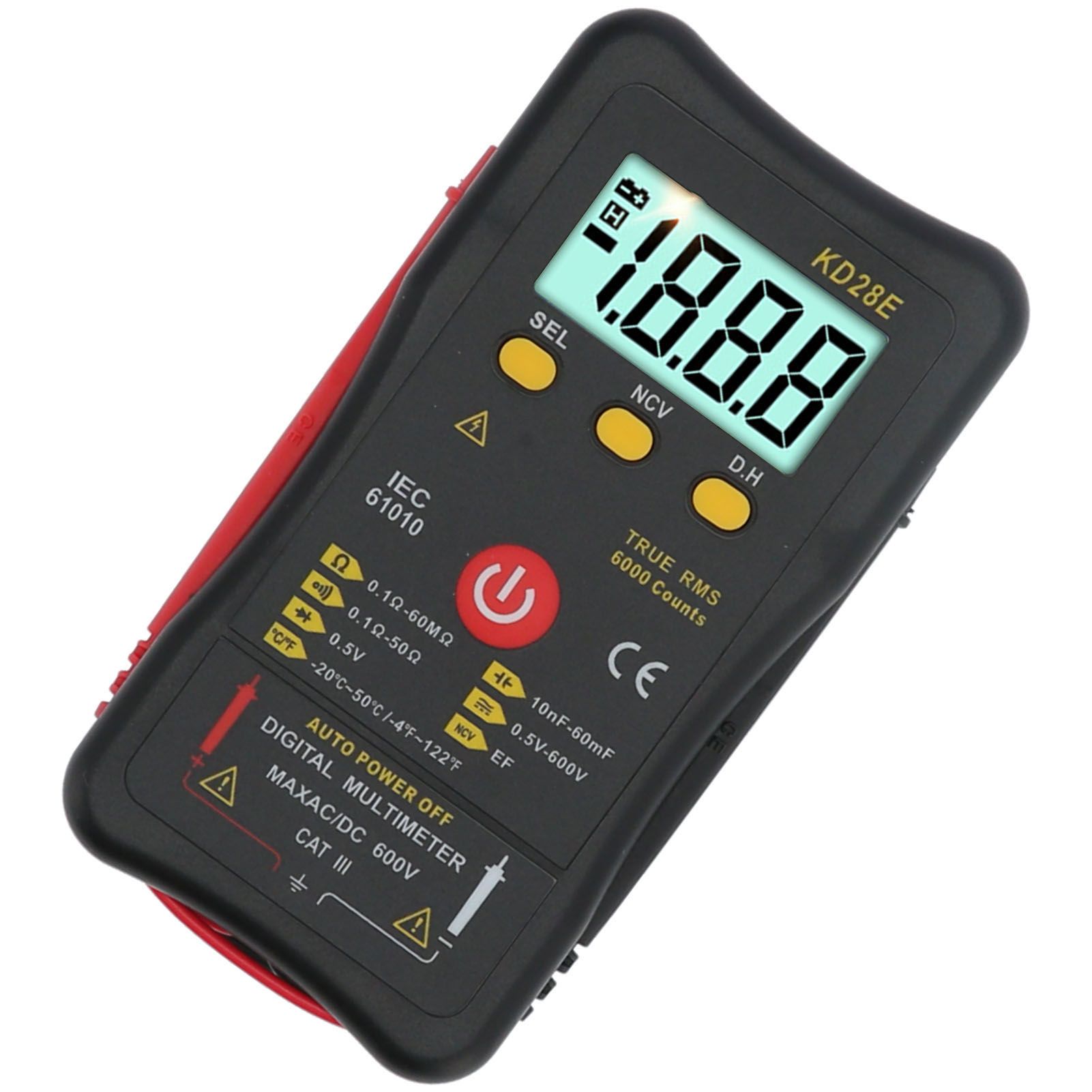 Multifunction Digital Multimeter DataRetention NonContact Type True RMS — image 1