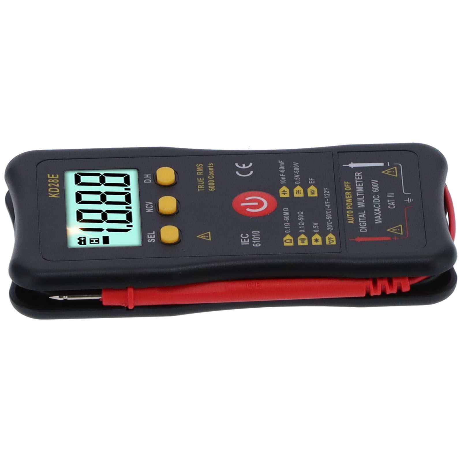 Multifunction Digital Multimeter DataRetention NonContact Type True RMS view 8