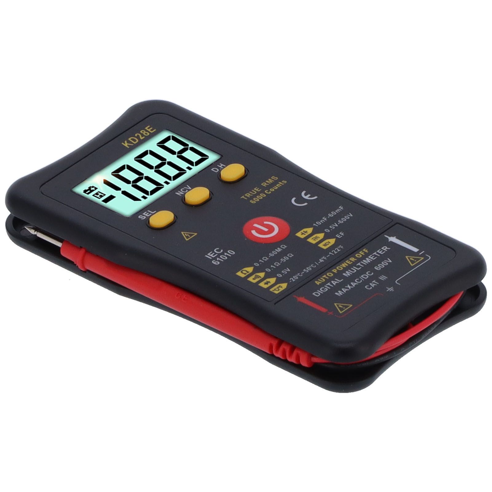 Multifunction Digital Multimeter DataRetention NonContact Type True RMS view 9