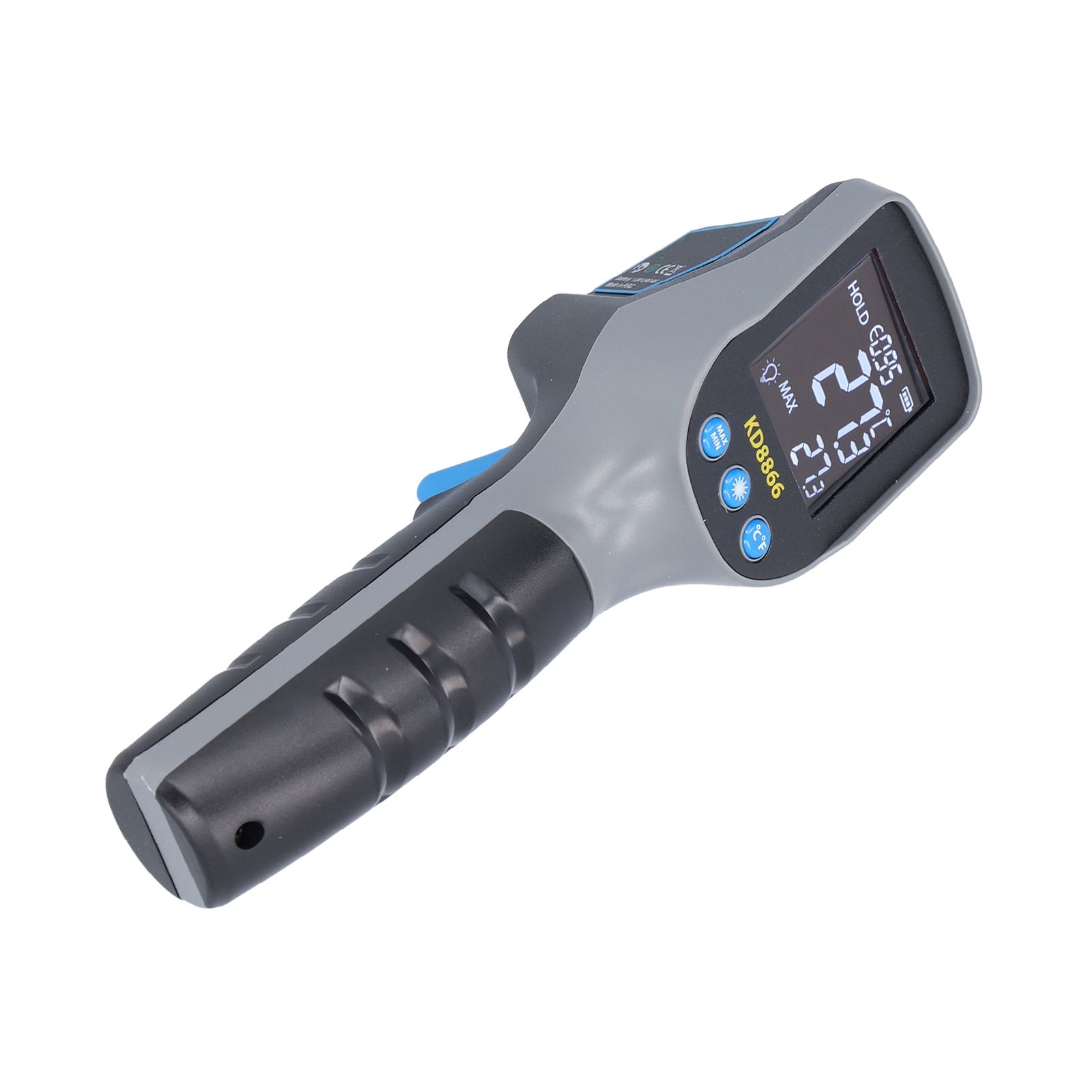 Industrial Infrared Thermometer NonContact Durable Portable Small High view 3