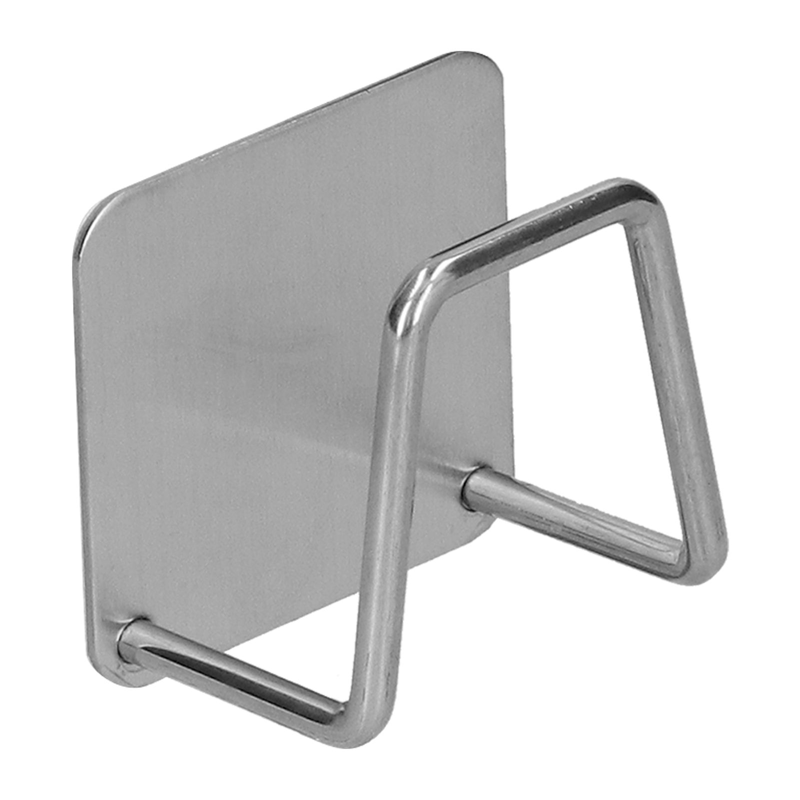 WallMounted Rack Stainless Steel Drain Storage Rack Hook Wall Shelf Kitchen view 3