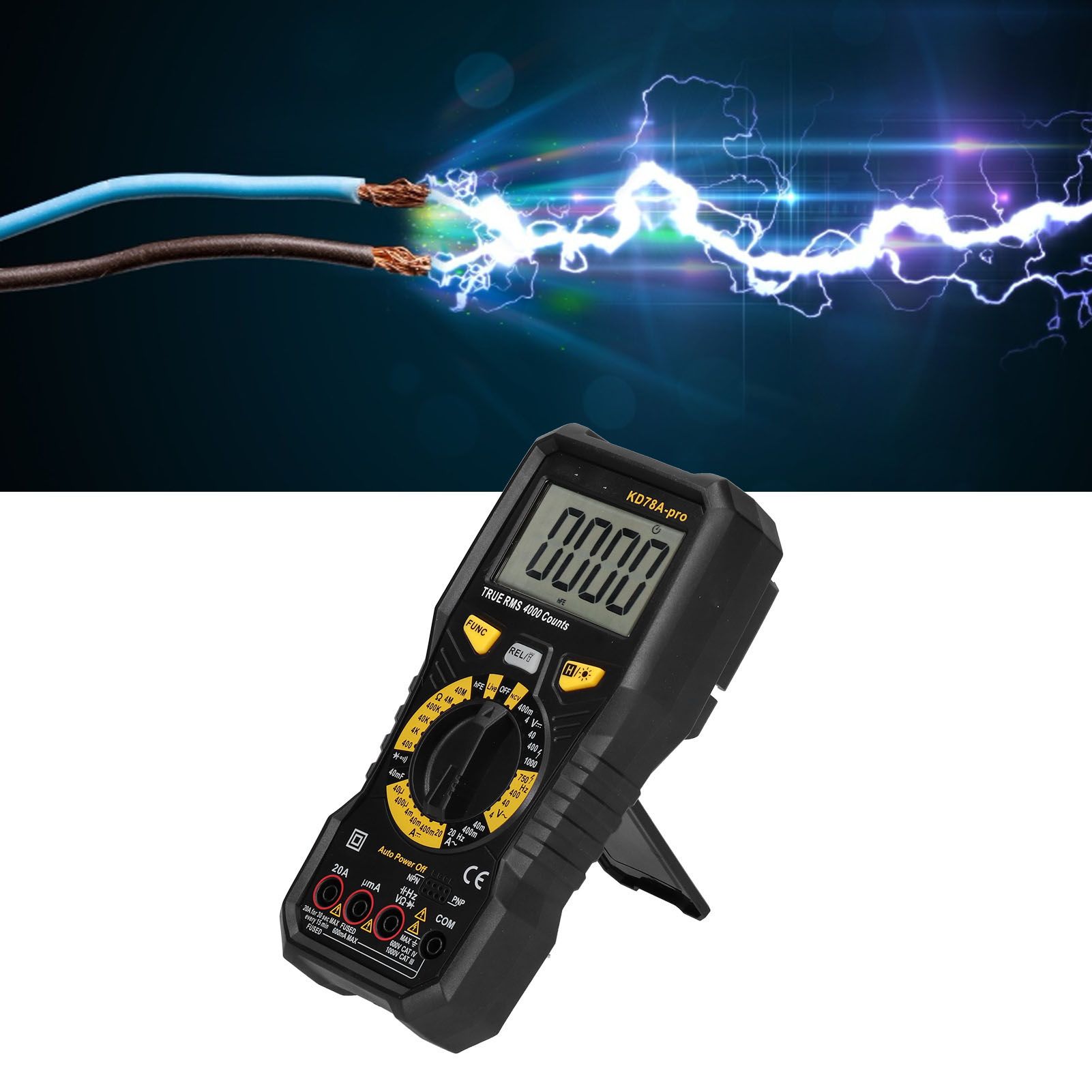 Multifunction Digital Multimeter True RMS Intelligent LCD Autoranging view 11