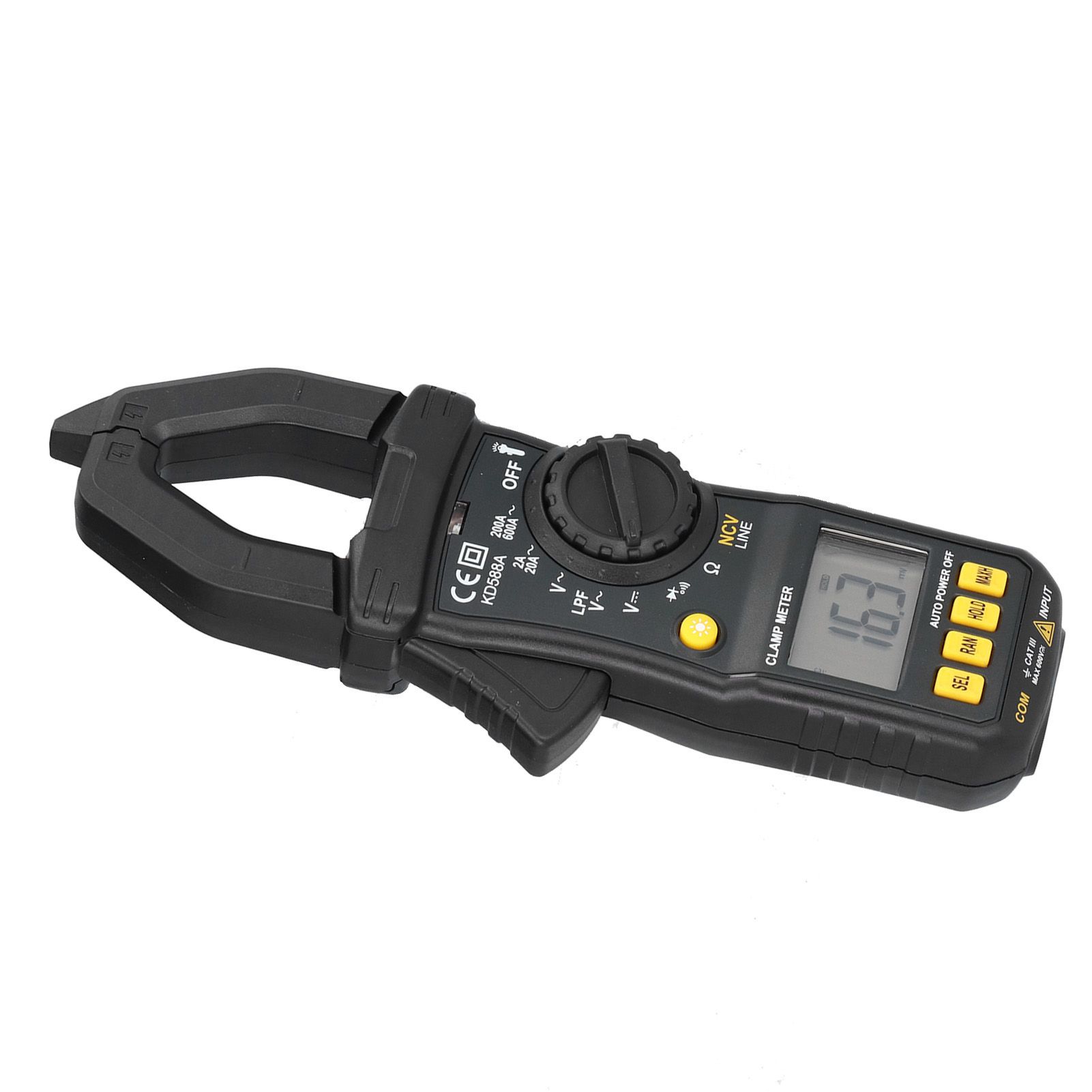 Multi Function Clamp Meter Portable Compact Data Reading Lock Non Contact Type view 8