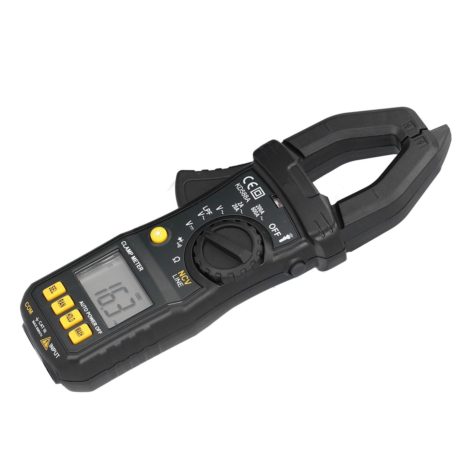 Multi Function Clamp Meter Portable Compact Data Reading Lock Non Contact Type view 9