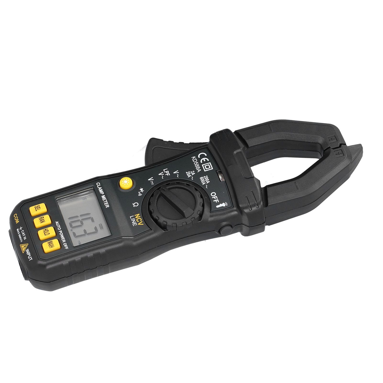 Multi Function Clamp Meter Portable Compact Data Reading Lock Non Contact Type view 10