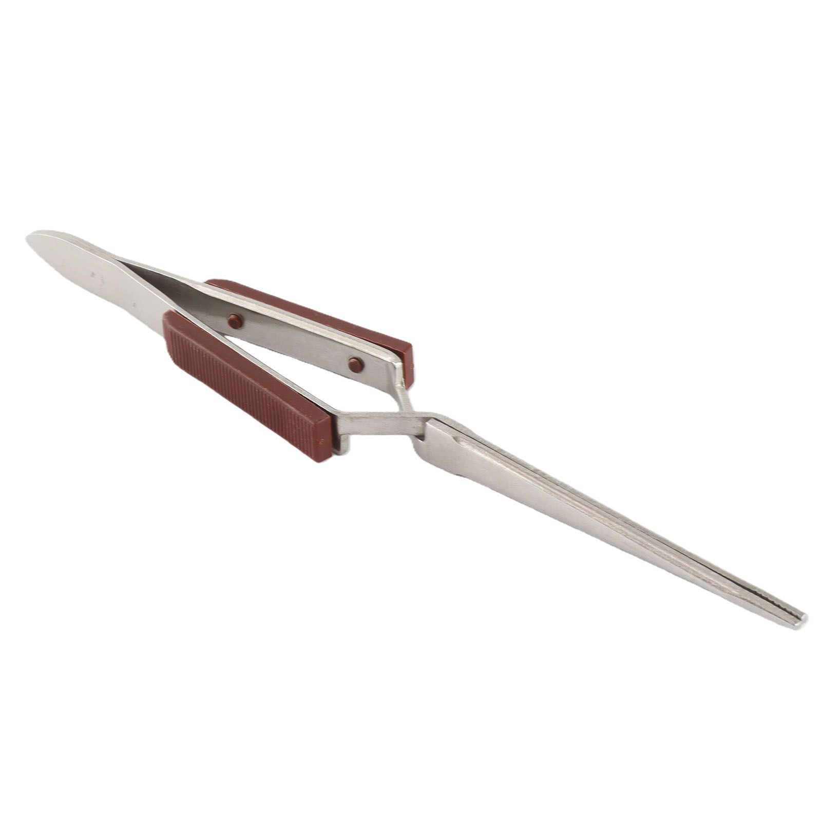 Cross‑Lock Jewelry Screw Tweezer with Handle Stainless Steel Jewelry Making view 8