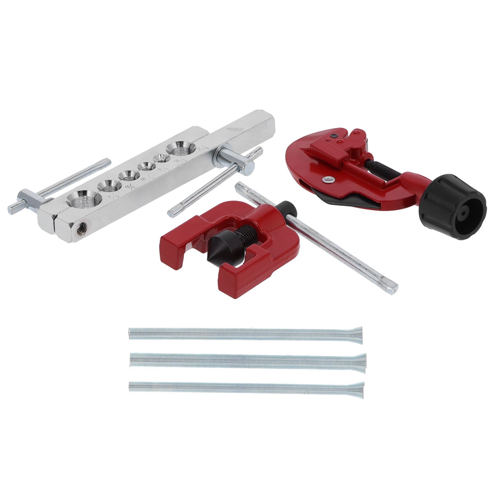 6PCS Flaring Tool Kit Tube Expander Spring Reamer Tube Cutter for Copper view 2