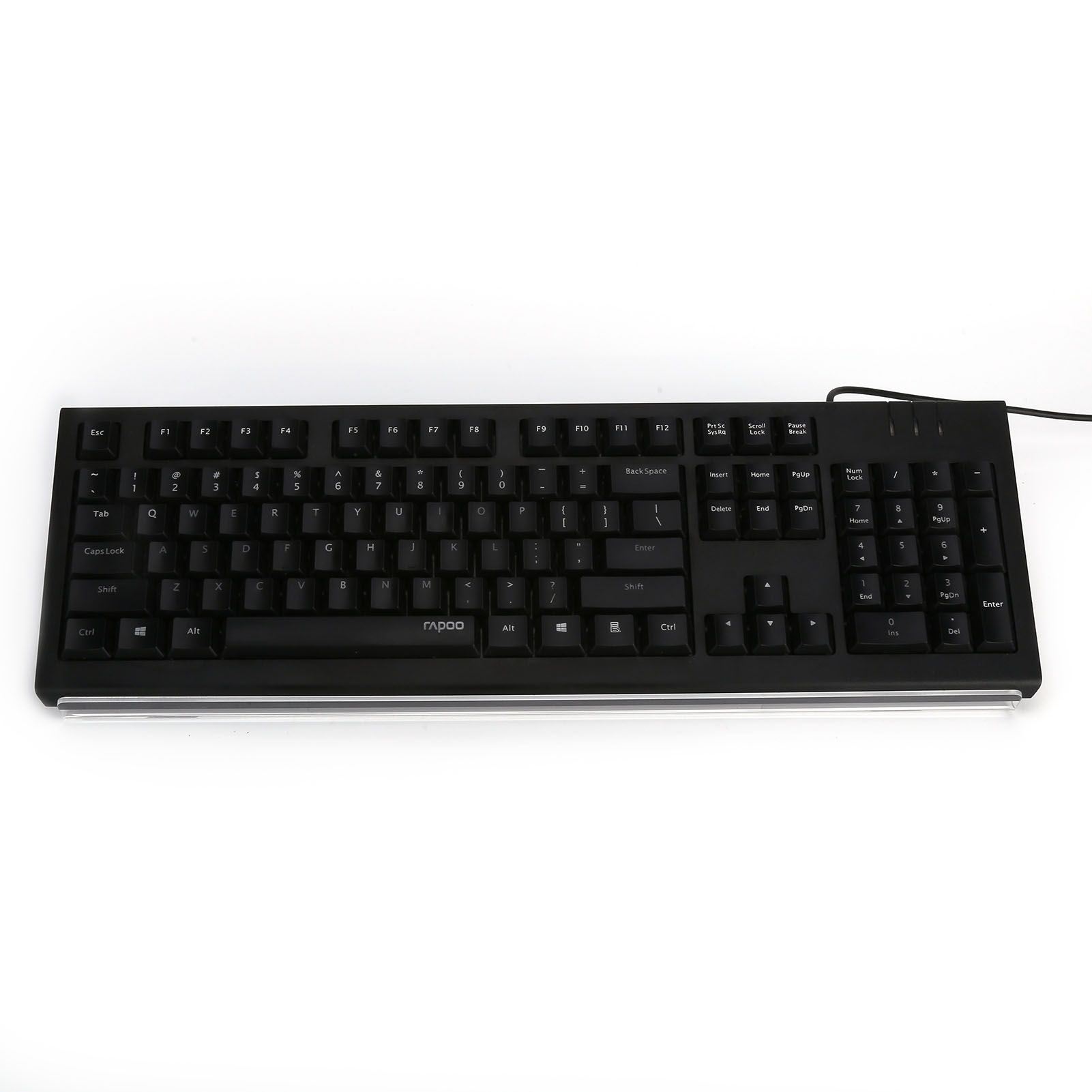 Acrylic Computer Keyboard Stand Transparent Keyboard Holder for Office Home School view 10