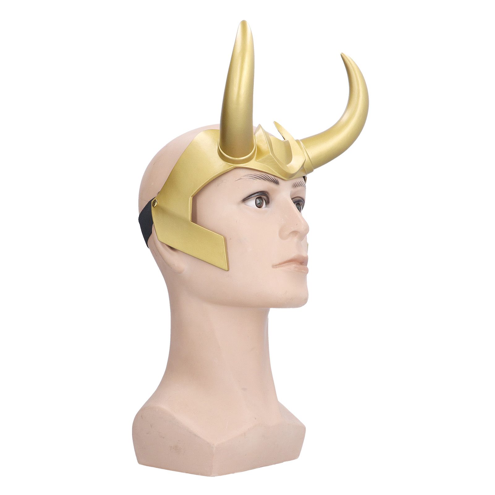 Cosplay Horn Headwear Headband Helmet Halloween Party PVC Costume Prop Gifts view 10