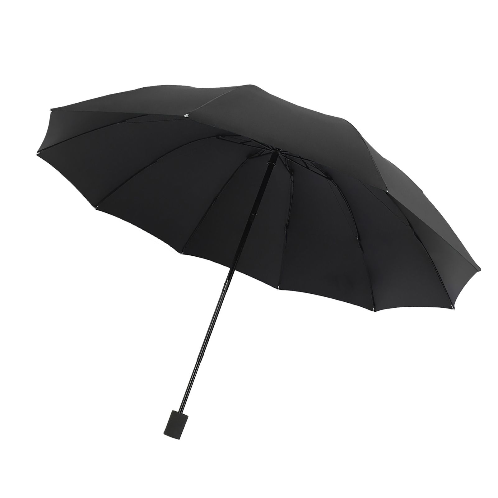 Travel Umbrella 10 Ribs Portable Manual Windproof Rainproof Sunscreen Folding view 6