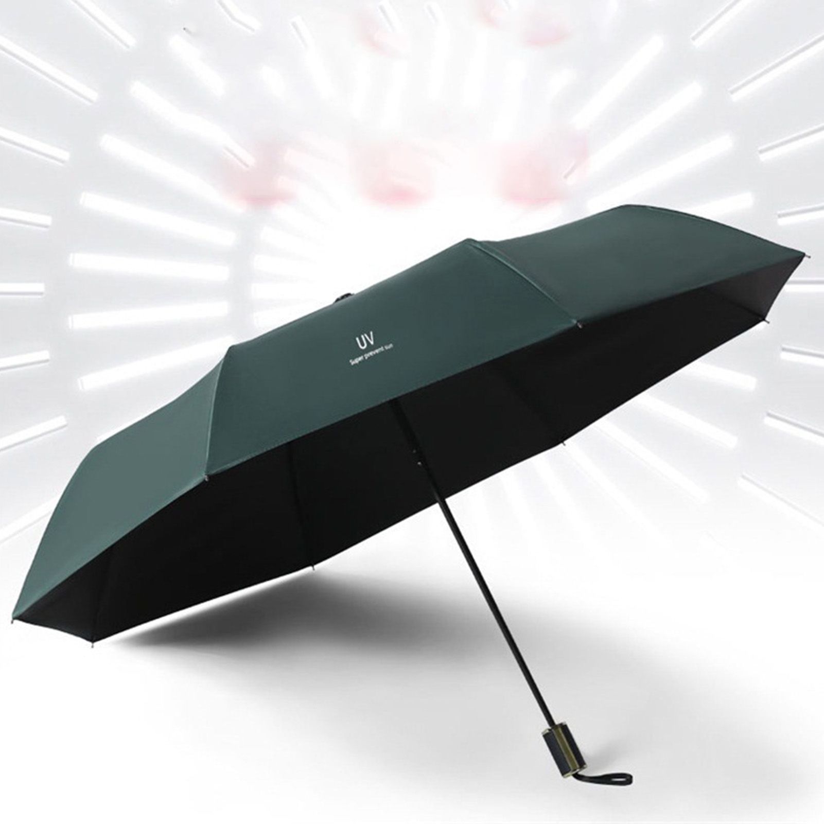 Sun Umbrella UV Protection Lightweight Triple Folding Sun Rain Folding view 10