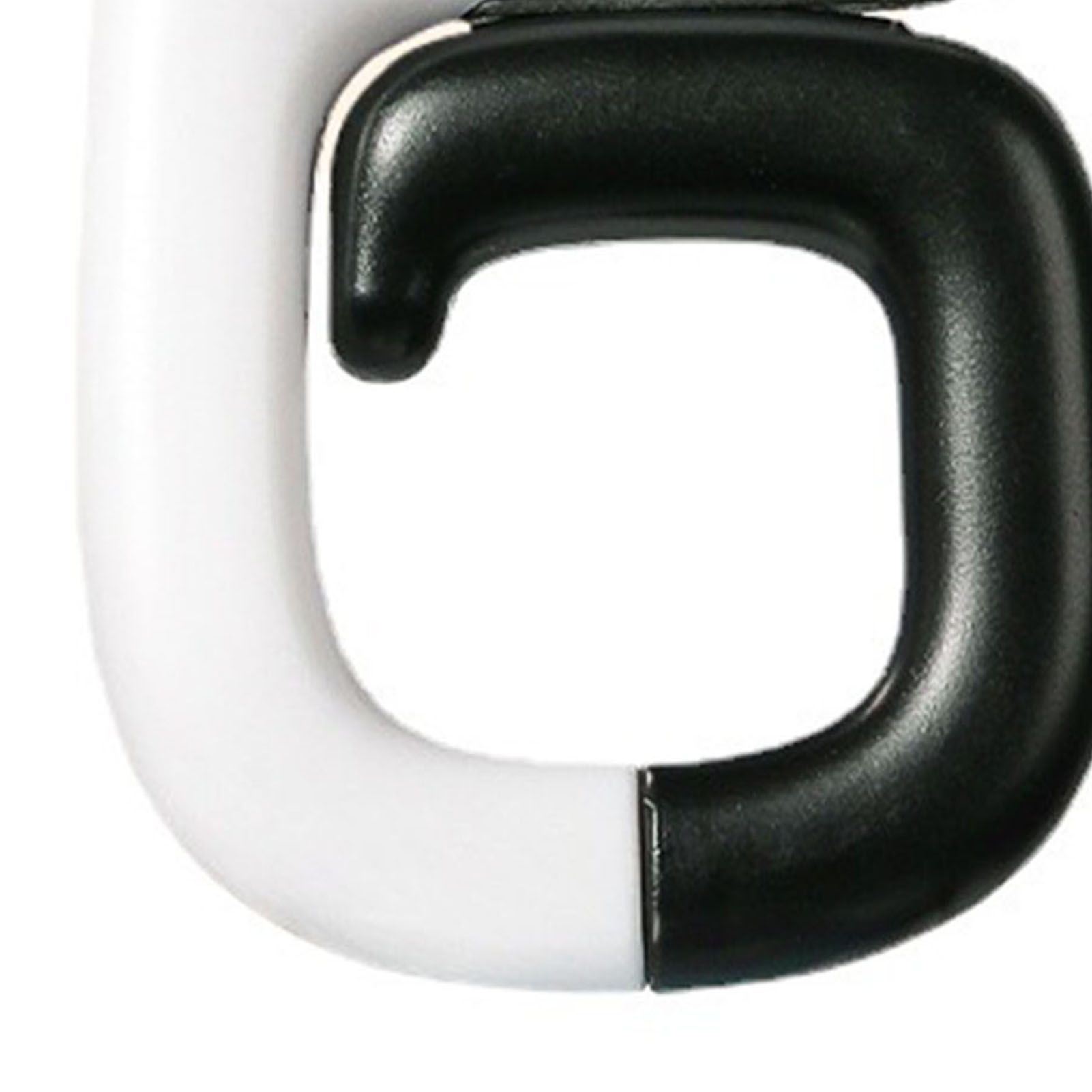 Desk Bag Hook Under Mount Hanging Holder ABS TPR Movable Non Slip Deform for view 2