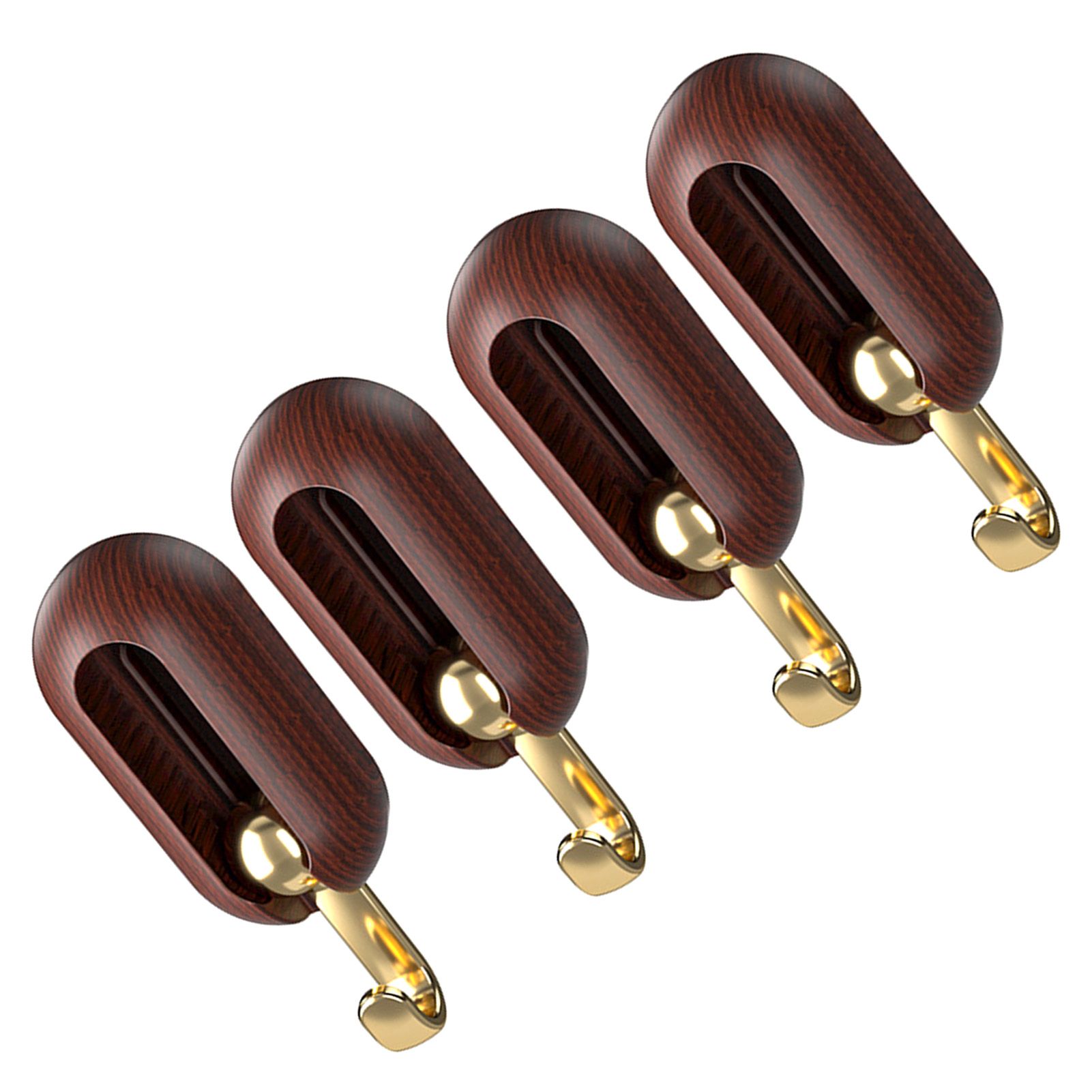 4 Pcs Adhesive Wall Hook 2KG Load Capacity Rotatable Foldable Wall Hanger for