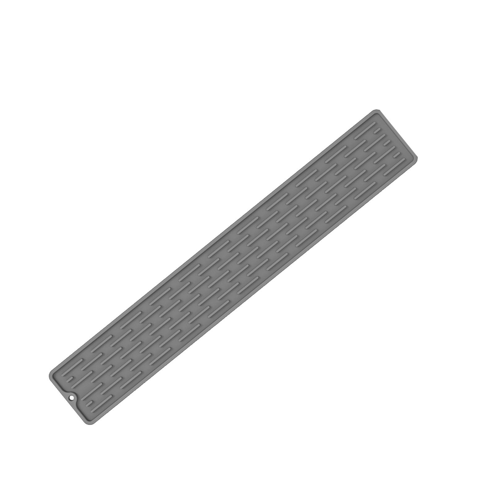Silicone Drain Mat Long Strip Dish Drying Pad Counter Cutting Board Drying Mat view 4