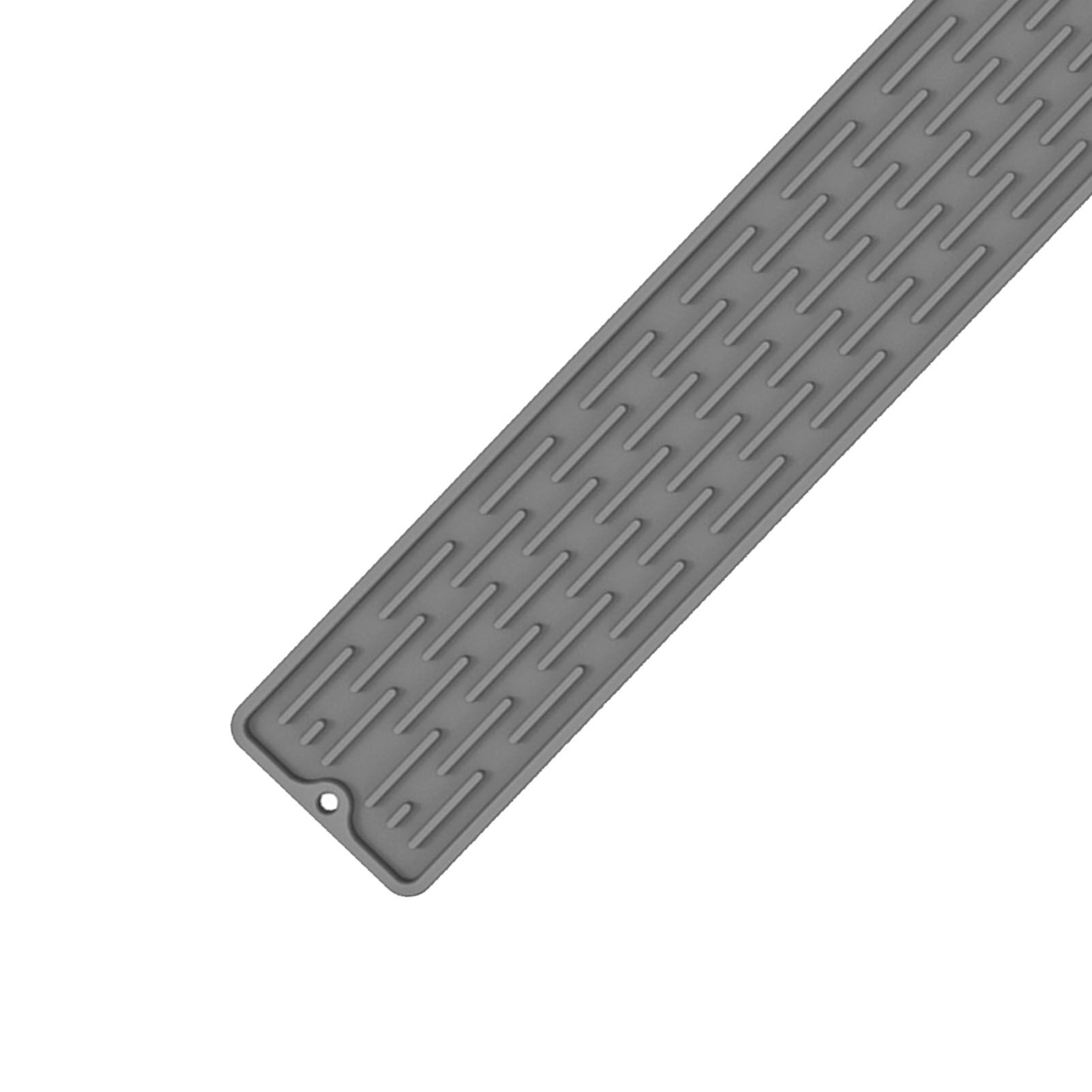 Silicone Drain Mat Long Strip Dish Drying Pad Counter Cutting Board Drying Mat view 5