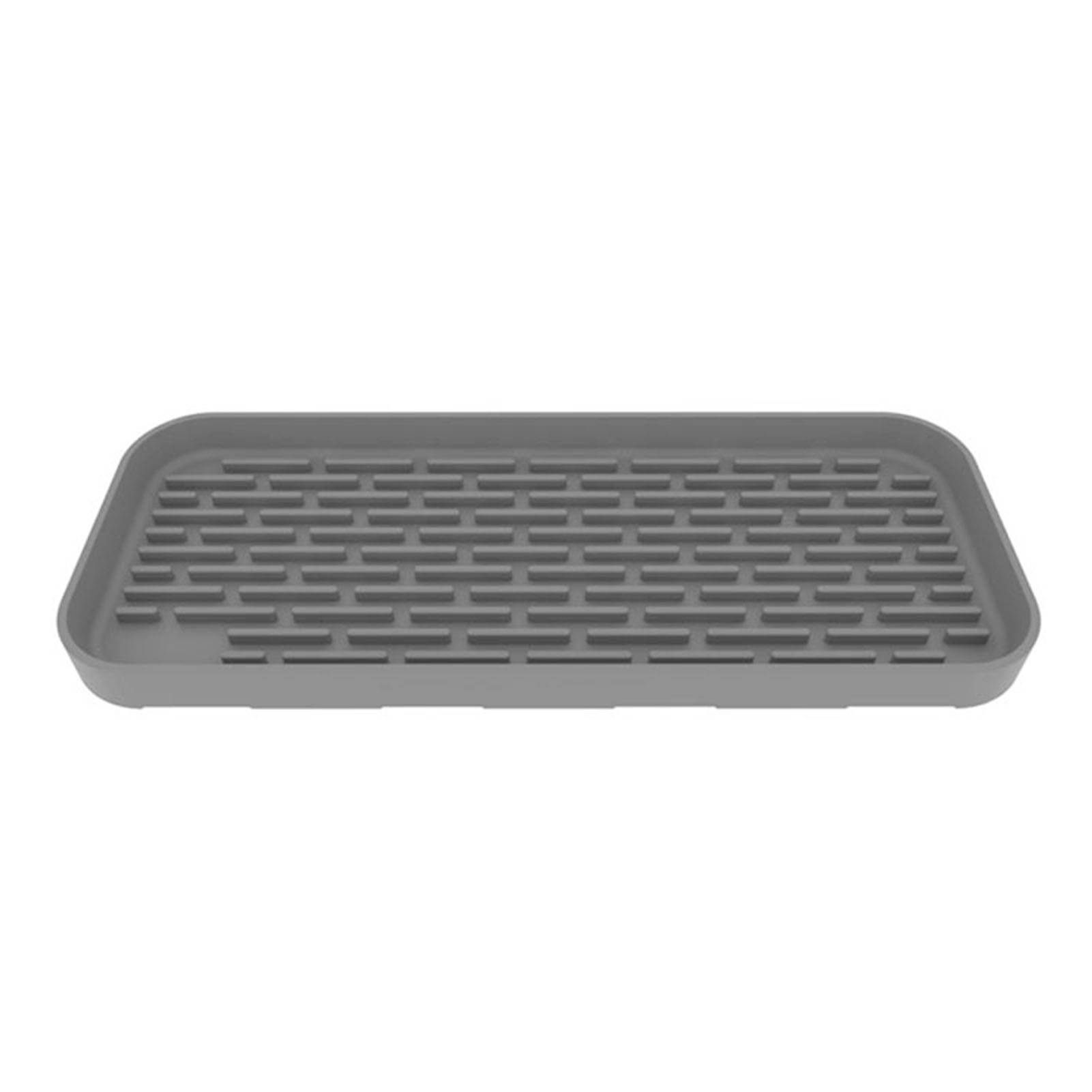Dish Drying Mat for Kitchen Counter Silicone Anti Slip Sink Drainer Mat for view 3
