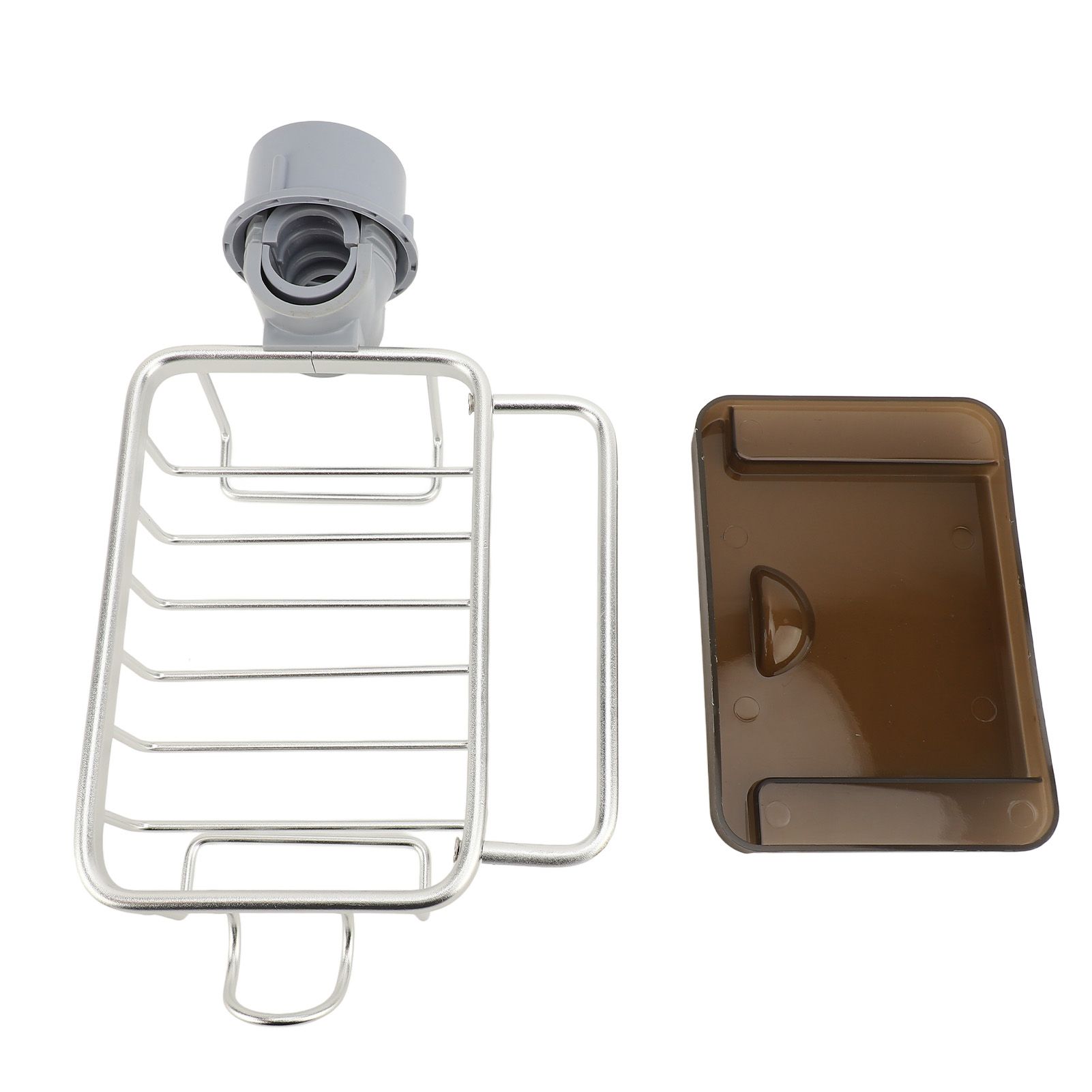 Kitchen Sink Faucet Organizer Thickened Aluminum Adjustable Multifunction view 3