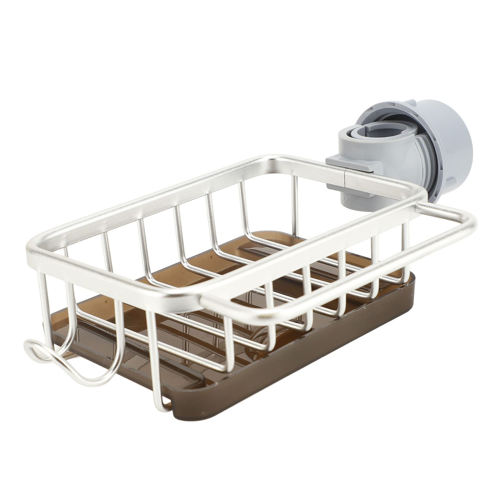 Kitchen Sink Faucet Organizer Thickened Aluminum Adjustable Multifunction view 8