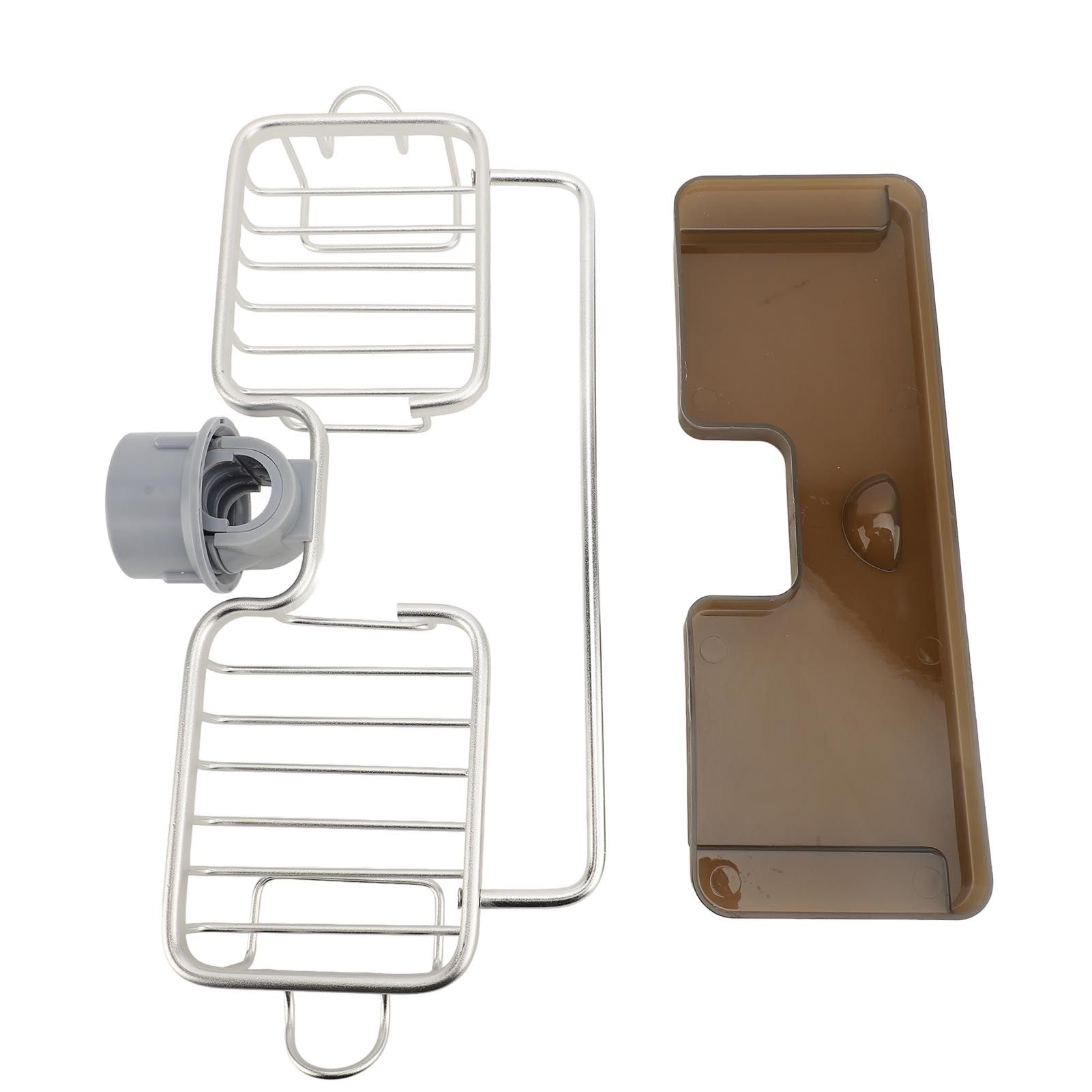 Kitchen Sink Faucet Organizer Space Aluminium Plastic Multifunctional Space view 3