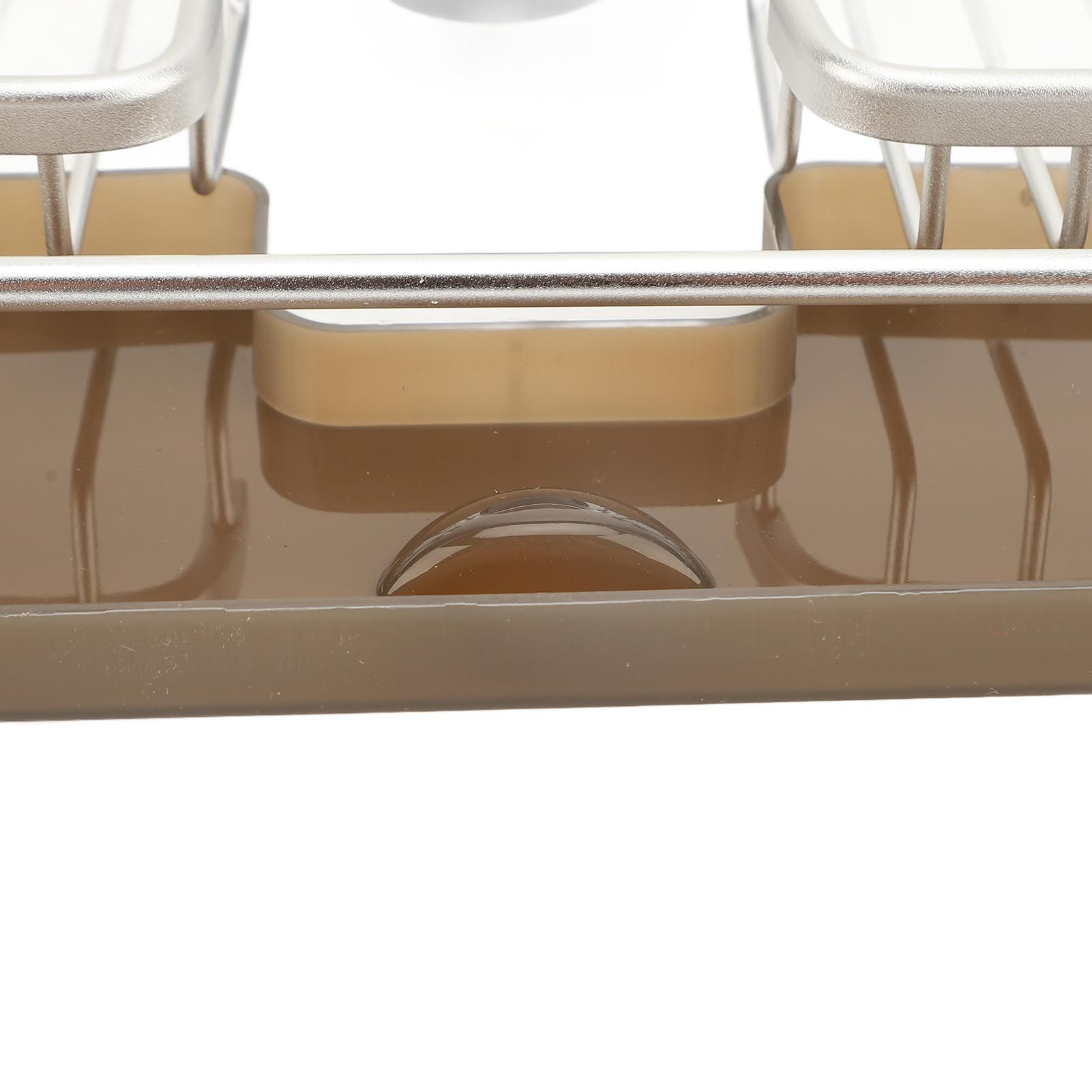 Kitchen Sink Faucet Organizer Space Aluminium Plastic Multifunctional Space view 7
