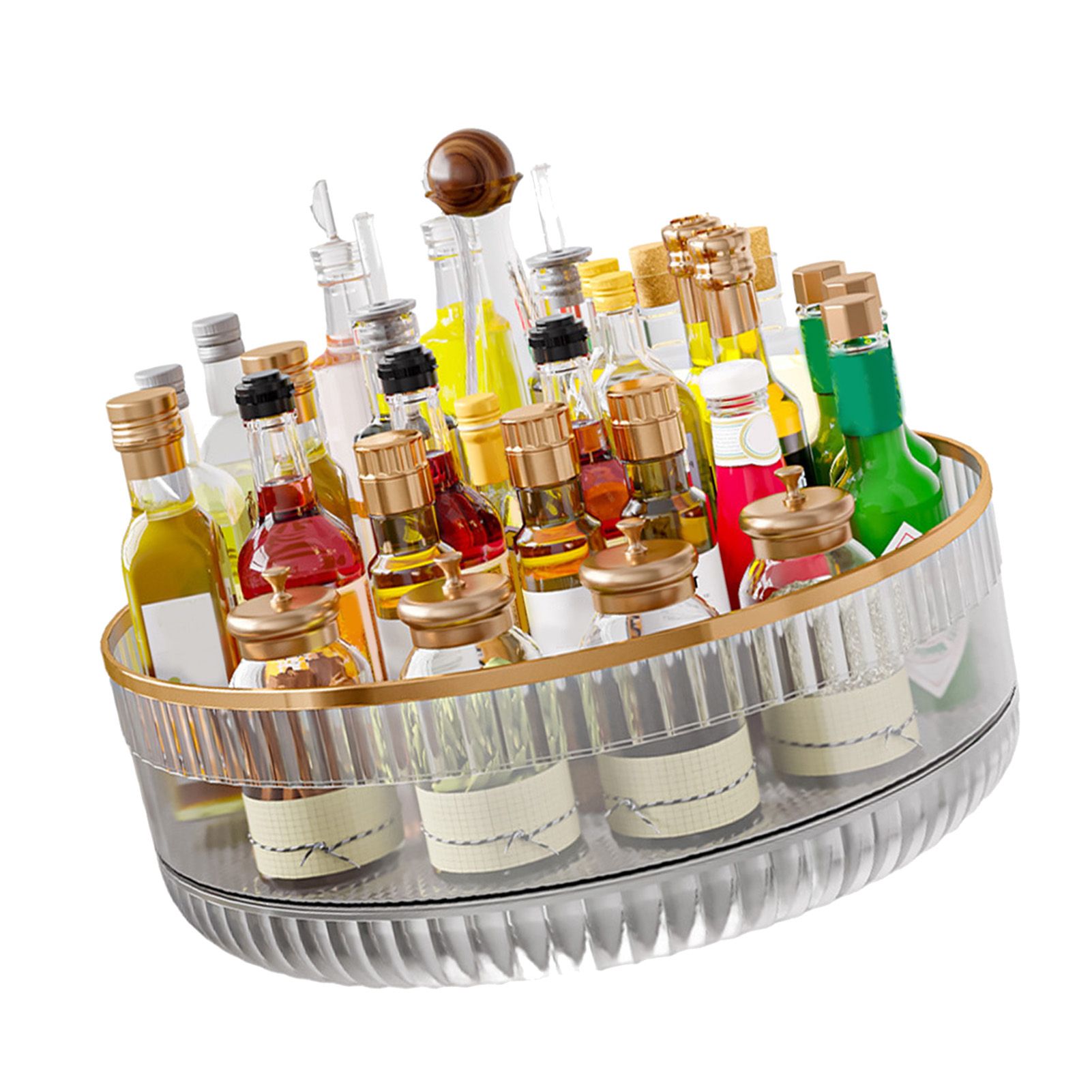 Rotating Spice Organizer Multifunctional Strong Load Bearing Large Capacity view 3