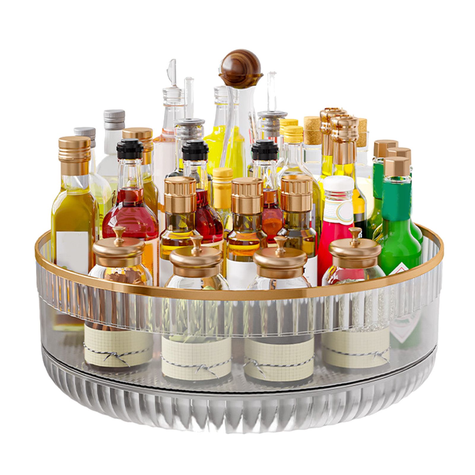 Rotating Spice Organizer Multifunctional Strong Load Bearing Large Capacity view 4