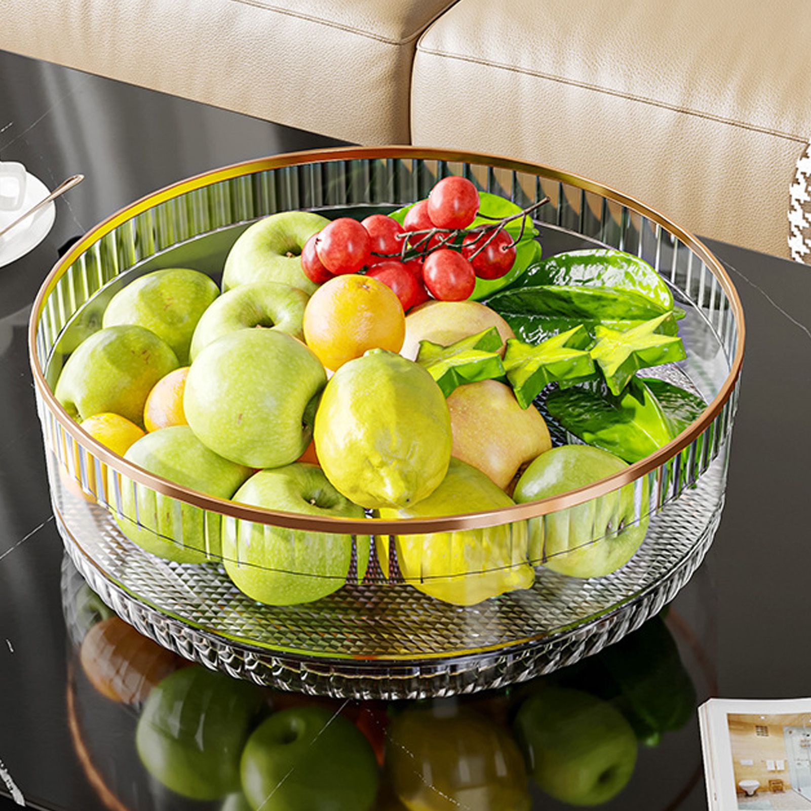 Rotating Spice Organizer Multifunctional Strong Load Bearing Large Capacity view 6