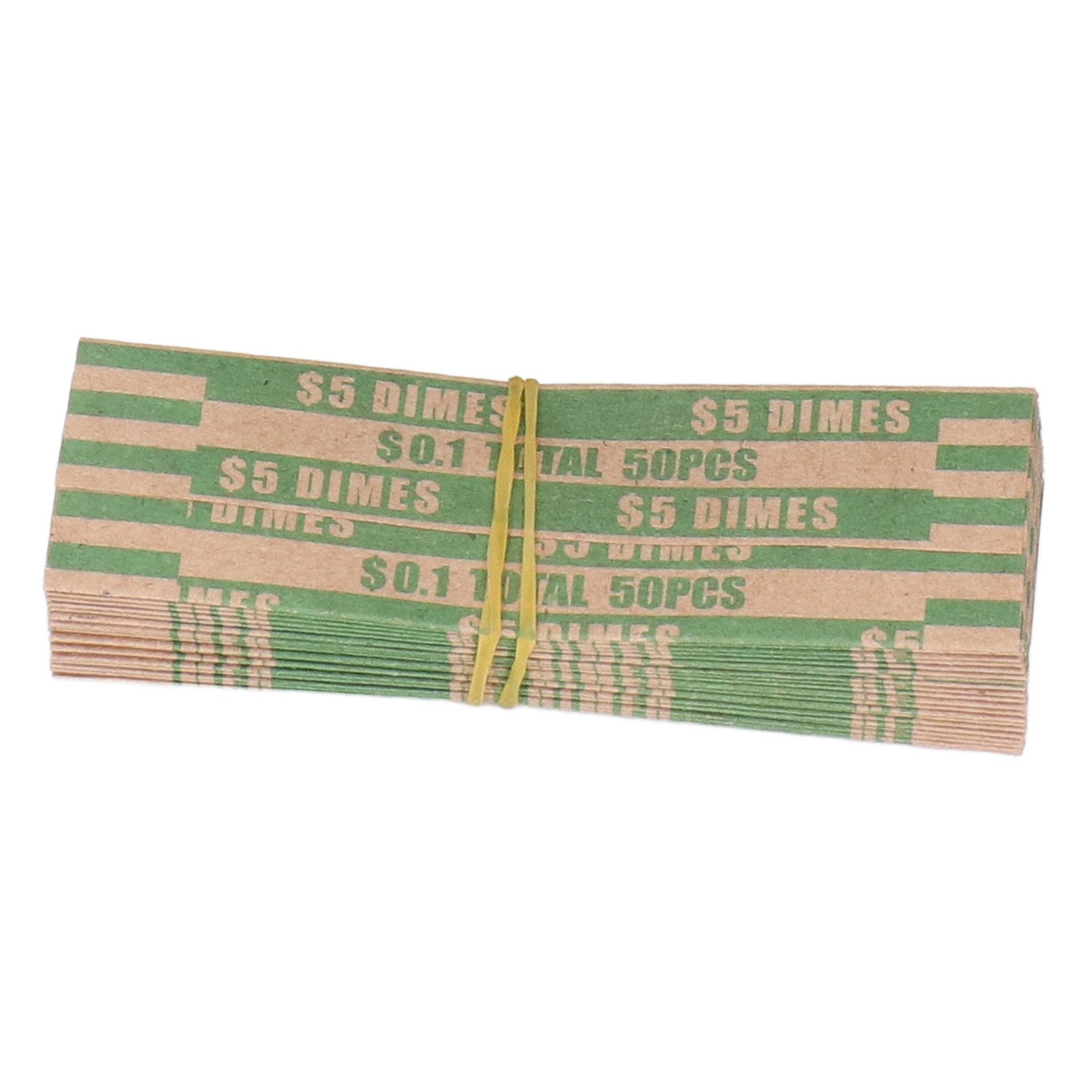 300pcs Coin Wrapper Anti Breakage Preformed Coin Paper Tube for Manual Filling view 6