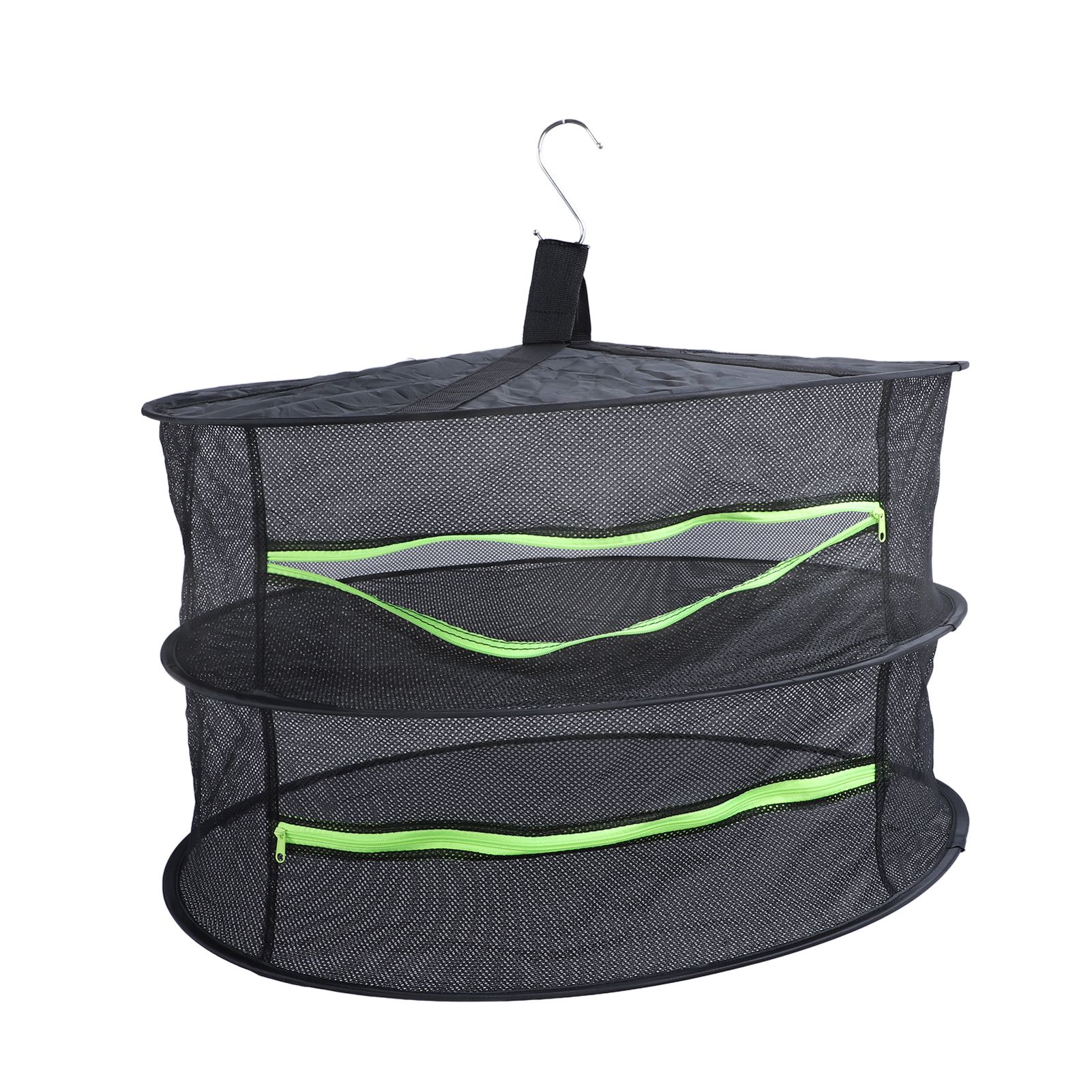 Herb Drying Rack with Zipper Opening Multi Layer Multipurpose Hanging Plant view 12