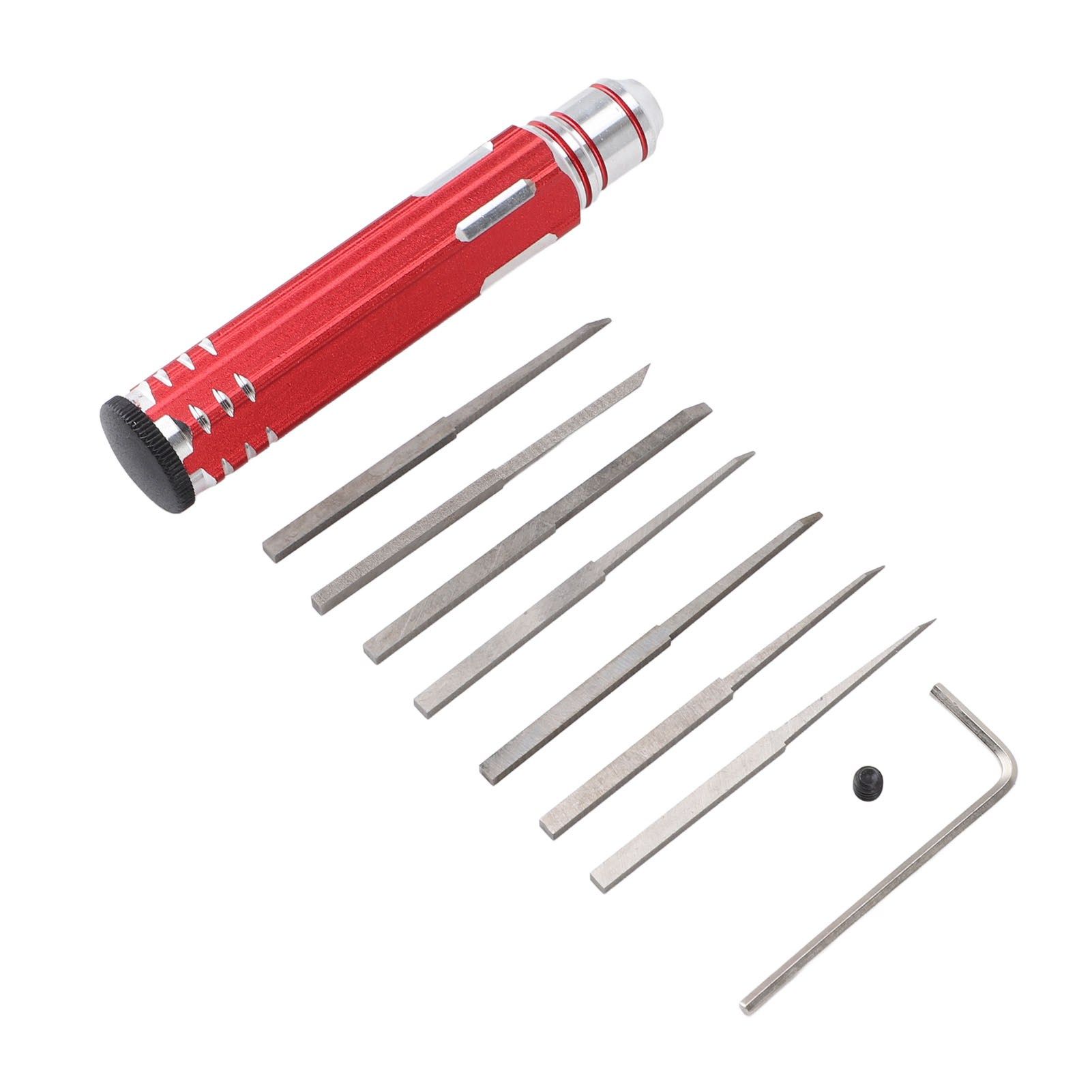 Model Scriber Tungsten Steel Resin Carved Scribe Line Cutting Tool with 7 view 8