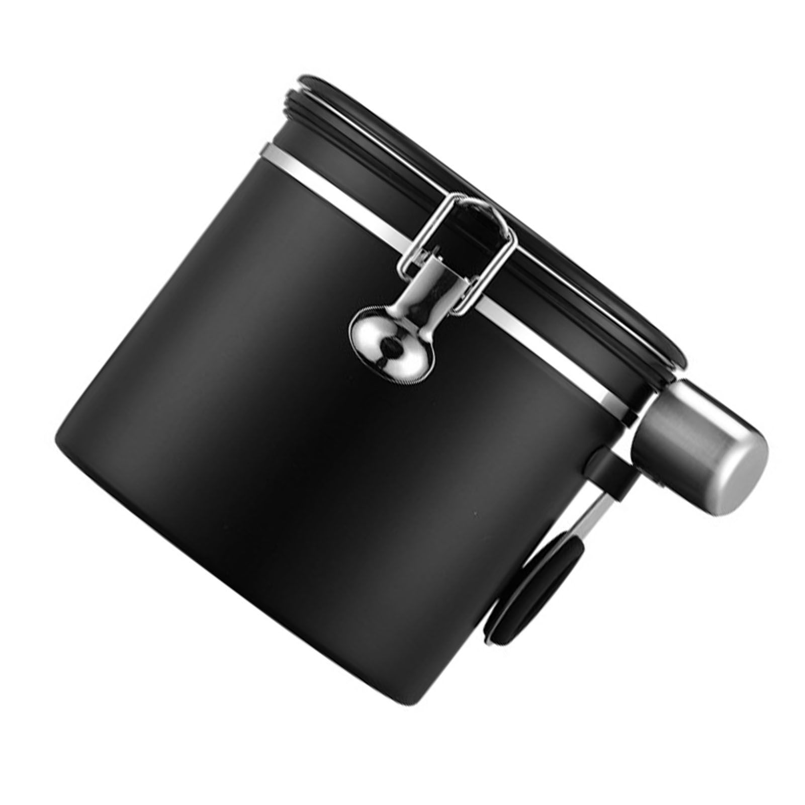 304 Stainless Steel Coffee Bean Canister Rust Resistance Kitchen Food Storage view 4