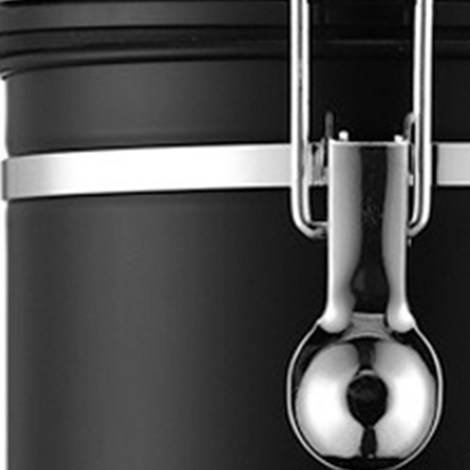 304 Stainless Steel Coffee Bean Canister Rust Resistance Kitchen Food Storage view 7