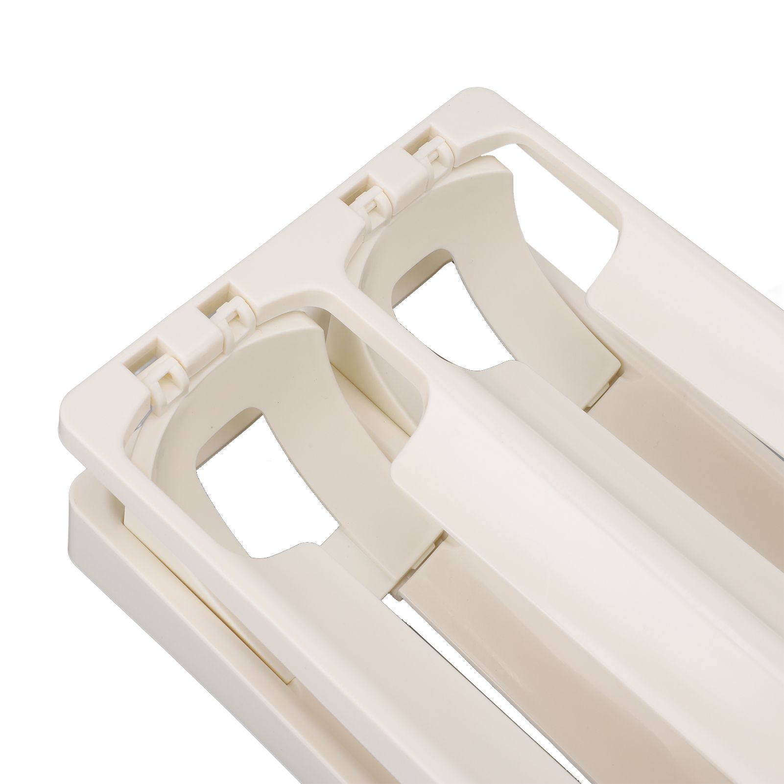 Refrigerator Eggs Dispenser Space Saving Foldable Rolling Fridge Egg Organizer view 2