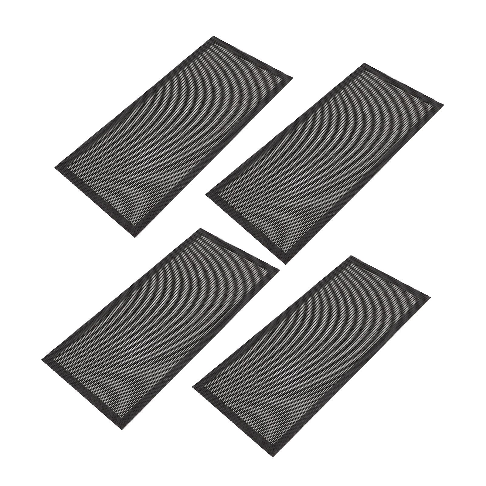 4pcs Magnetic Floor Register Vent Covers 5.5x12 Inch Magnet PVC Vent Screen