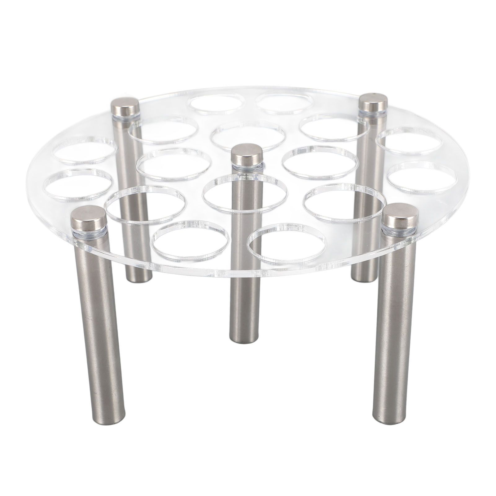 Chess Piece Holder for DIY Acrylic Aluminum Round Chess Piece Die Holder Stand