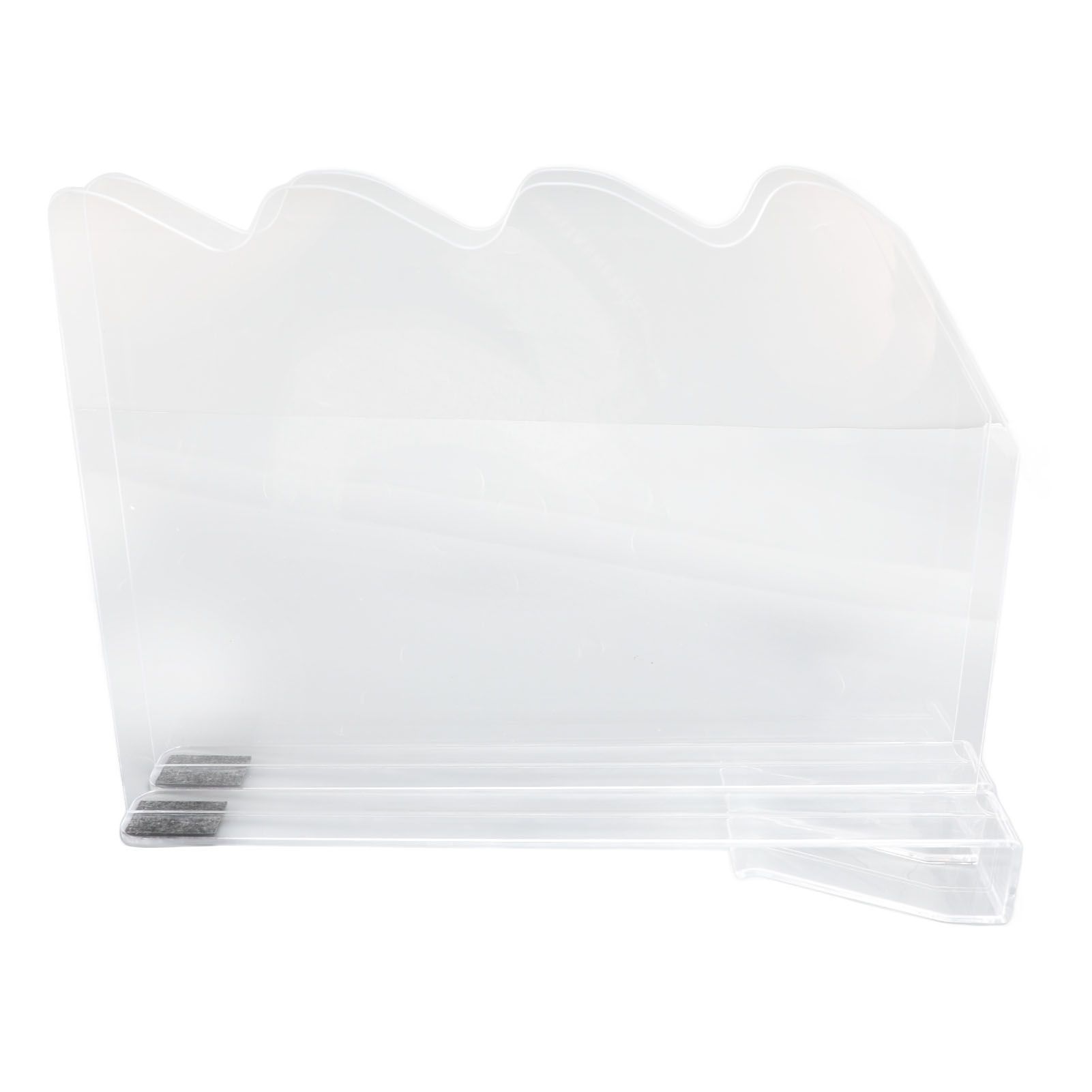 2Pcs Shelf Dividers for Closet Organization Plastic Clear Shelf Cabinet view 8