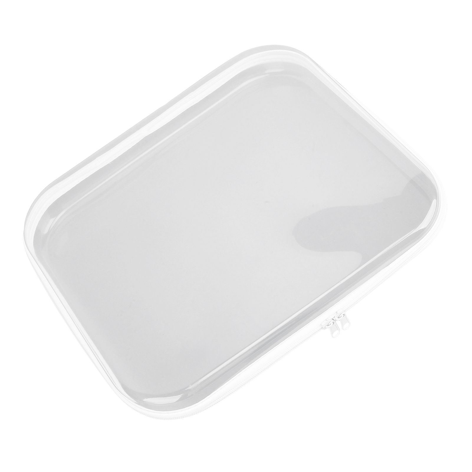 Zippered Hard Pouch PVC Clear Hard Shell Zipper Case Travel Bag for Building view 5