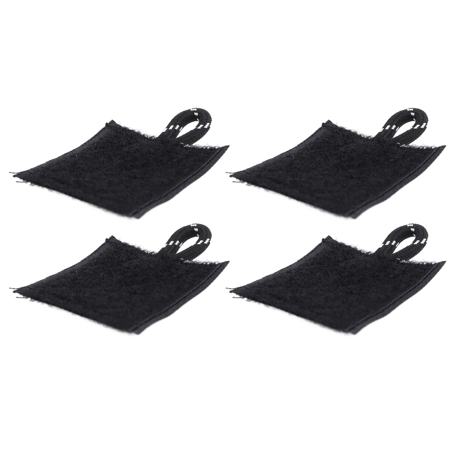 4PCS Police Radio Microphone Holder Blending Fabric Law Enforcement Microphone
