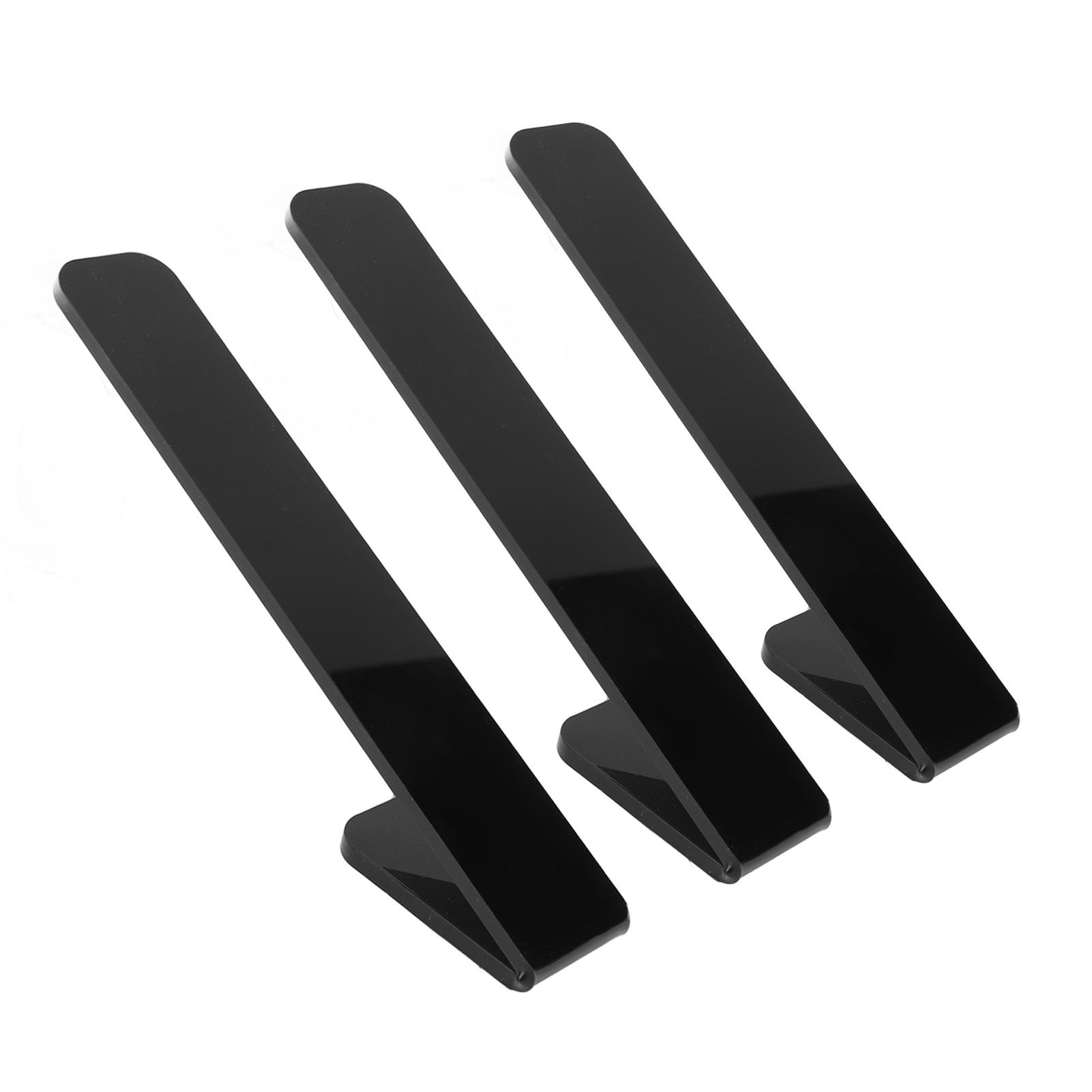 3 Pcs Hat Hooks for Baseball Caps Transparent Acrylic V Shape Adhesive Hanger